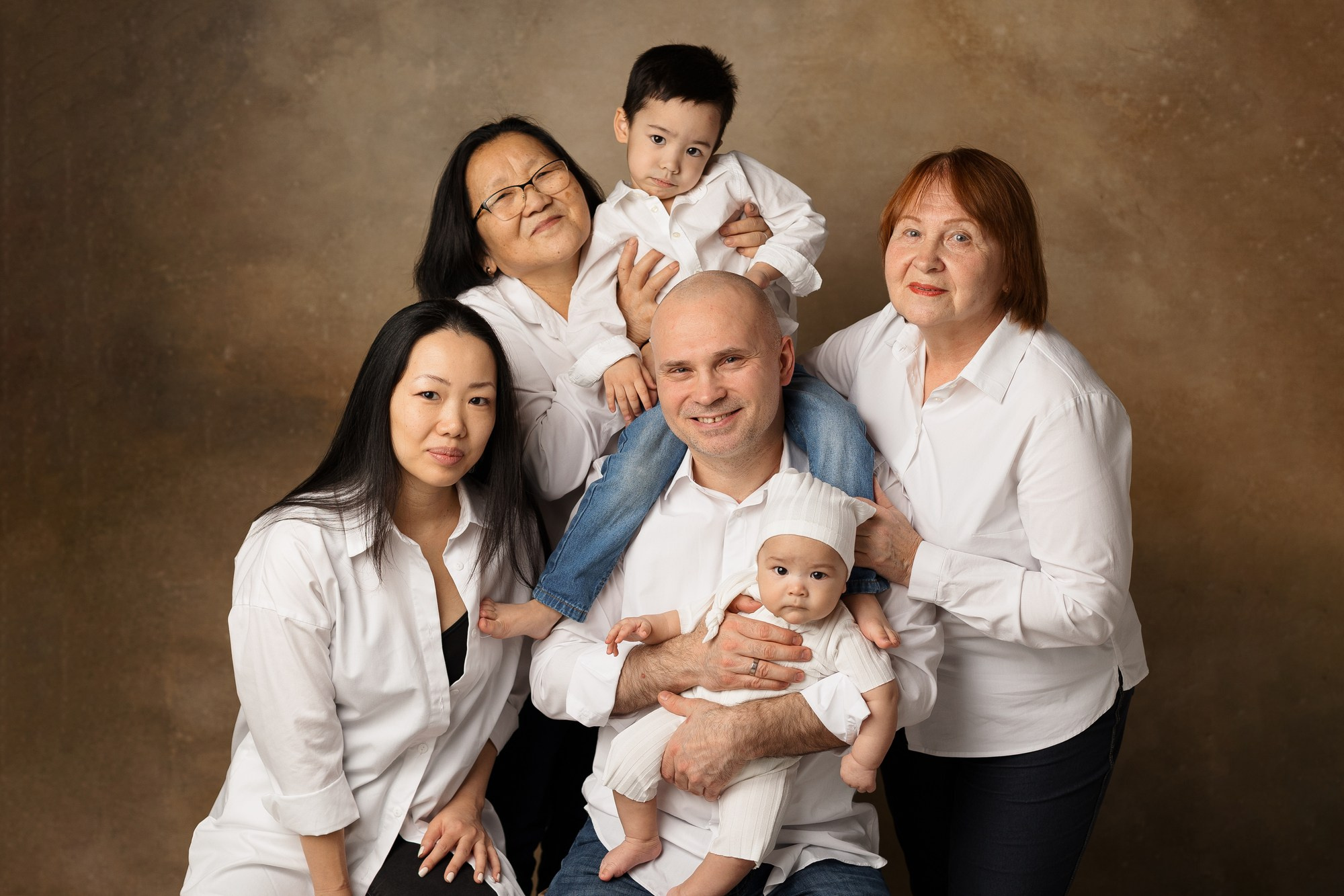 Семейный портрет. Семейный фотограф в Москве Евгения Соловьёва