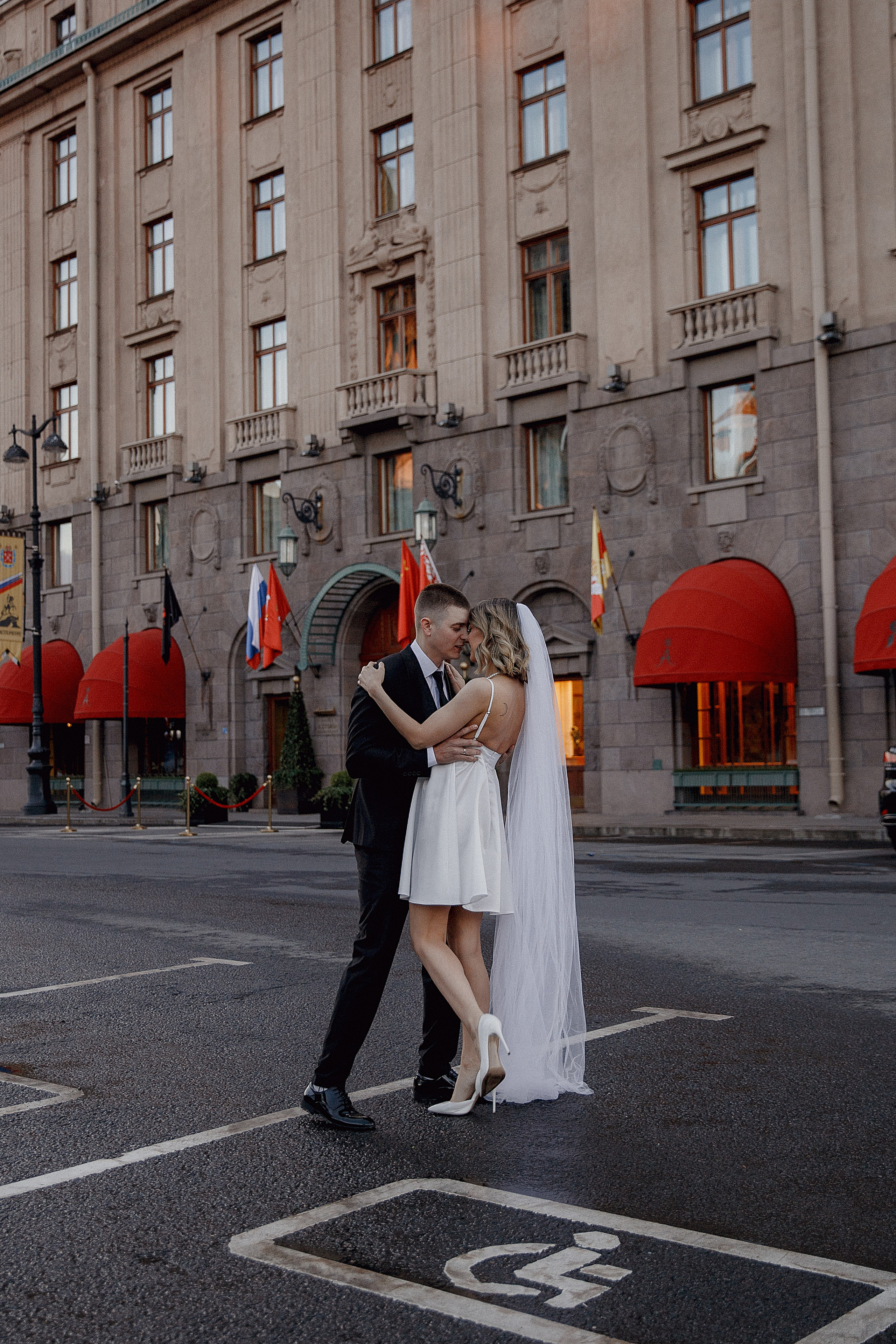 Свадебная в белые ночи. Свадебный фотограф Санкт-Петербург  Москва