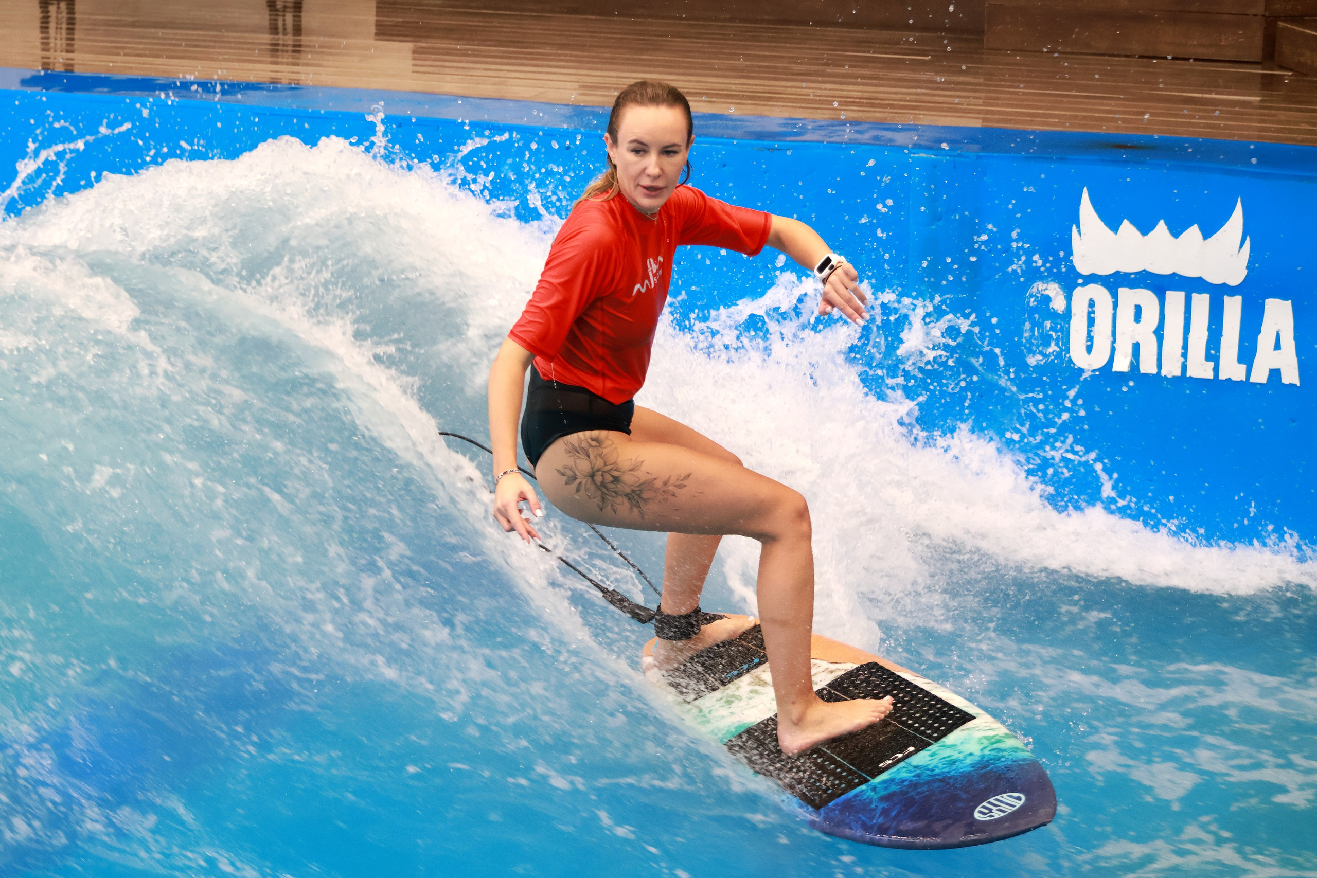 Открытый Чемпионат Москвы по сёрфингу на искусственной волне. Спортивный и репортажный фотограф Ермакова Светлана