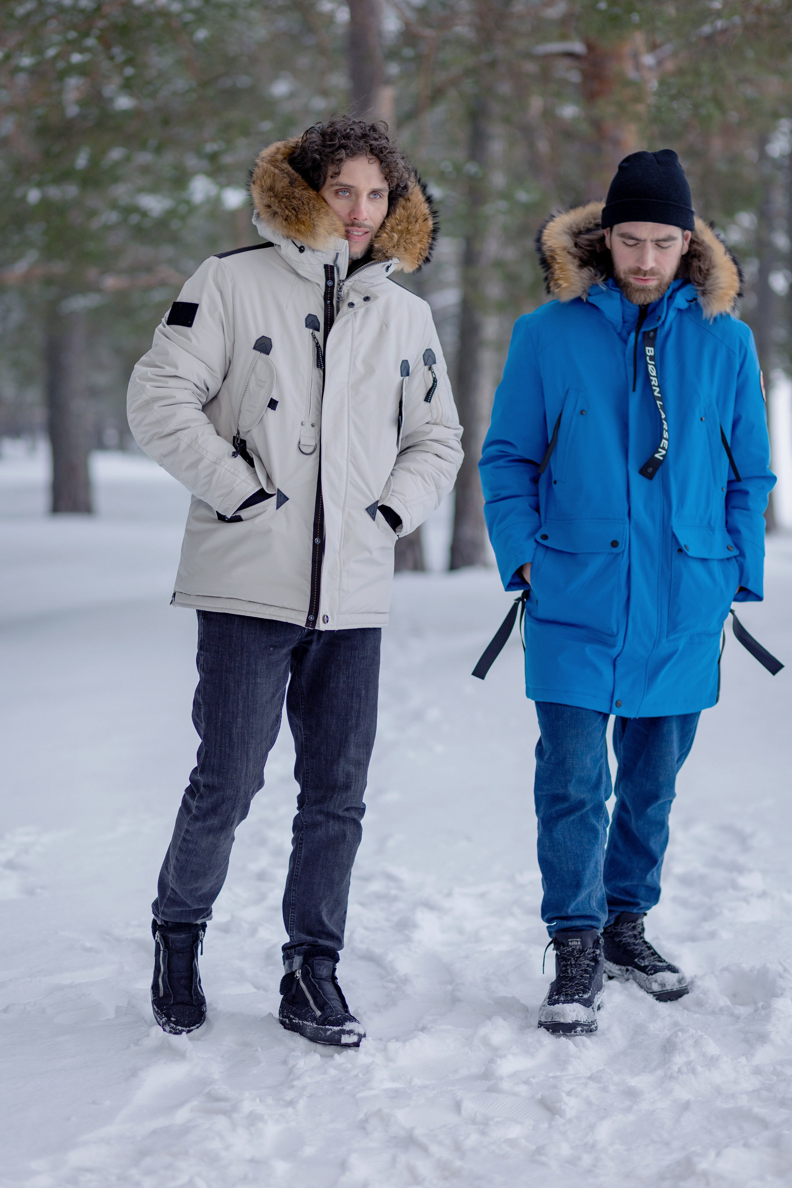 Пуховики на заливе. Креатор Ольга Яш