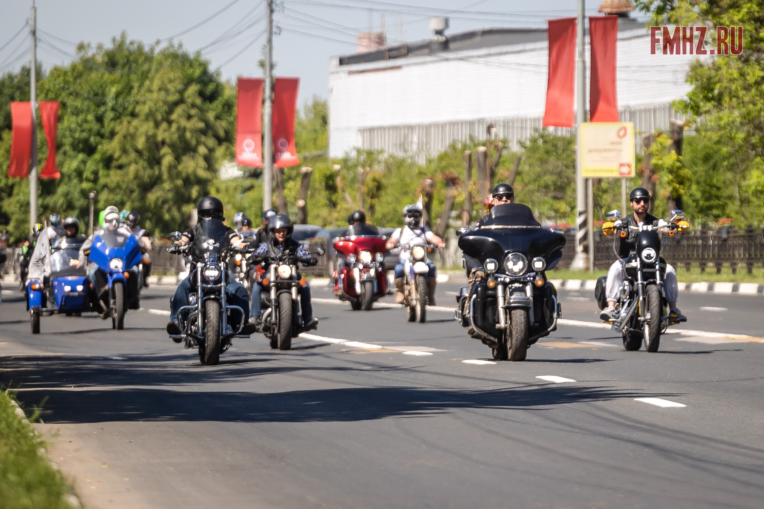 Открытие мотосезона Мотоциклистов г. Домодедово 25.05.24. Фотограф Владимир Охрименко