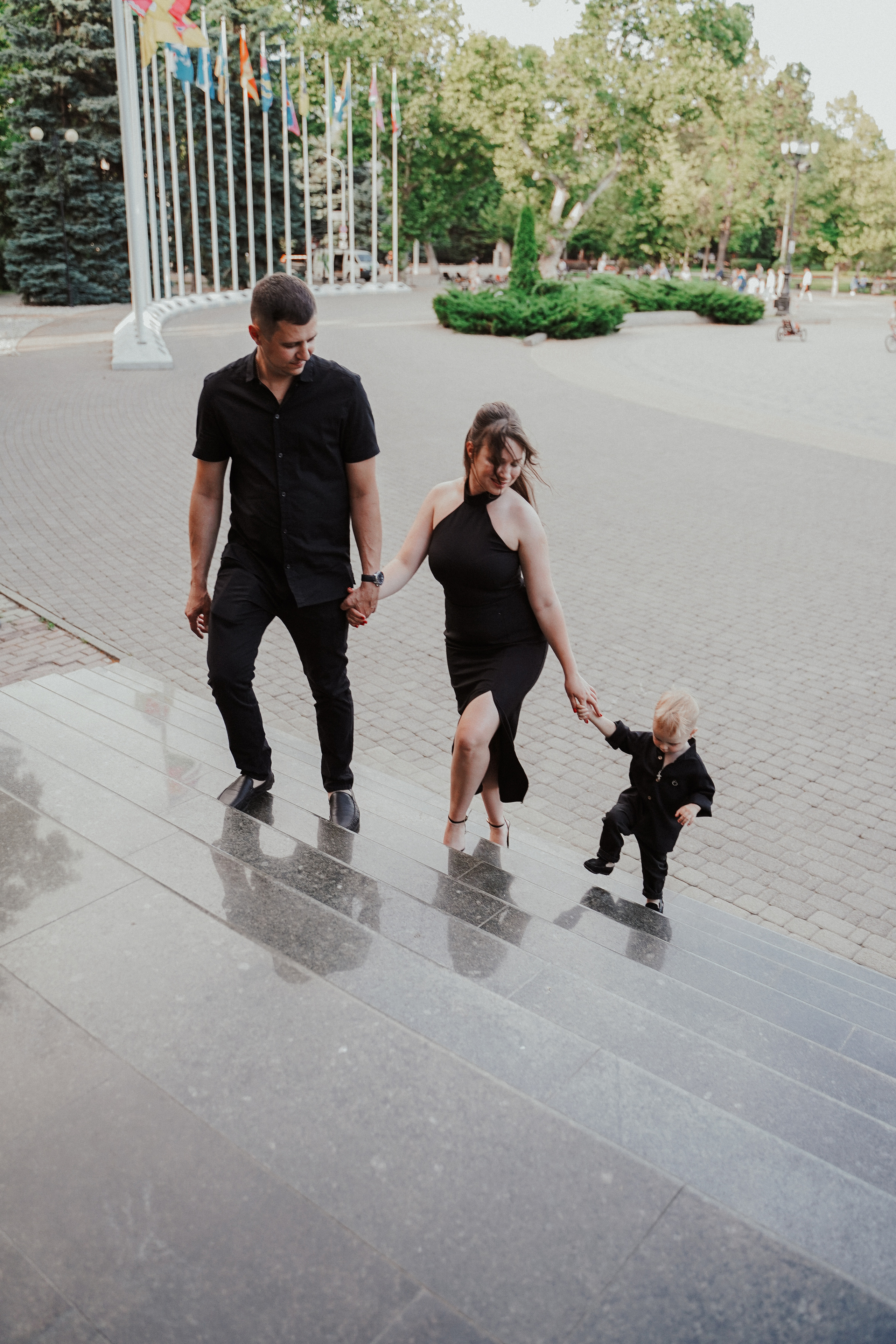Городская съемка с малышом. Семейный и женский фотограф в Краснодаре Анастасия Приймак