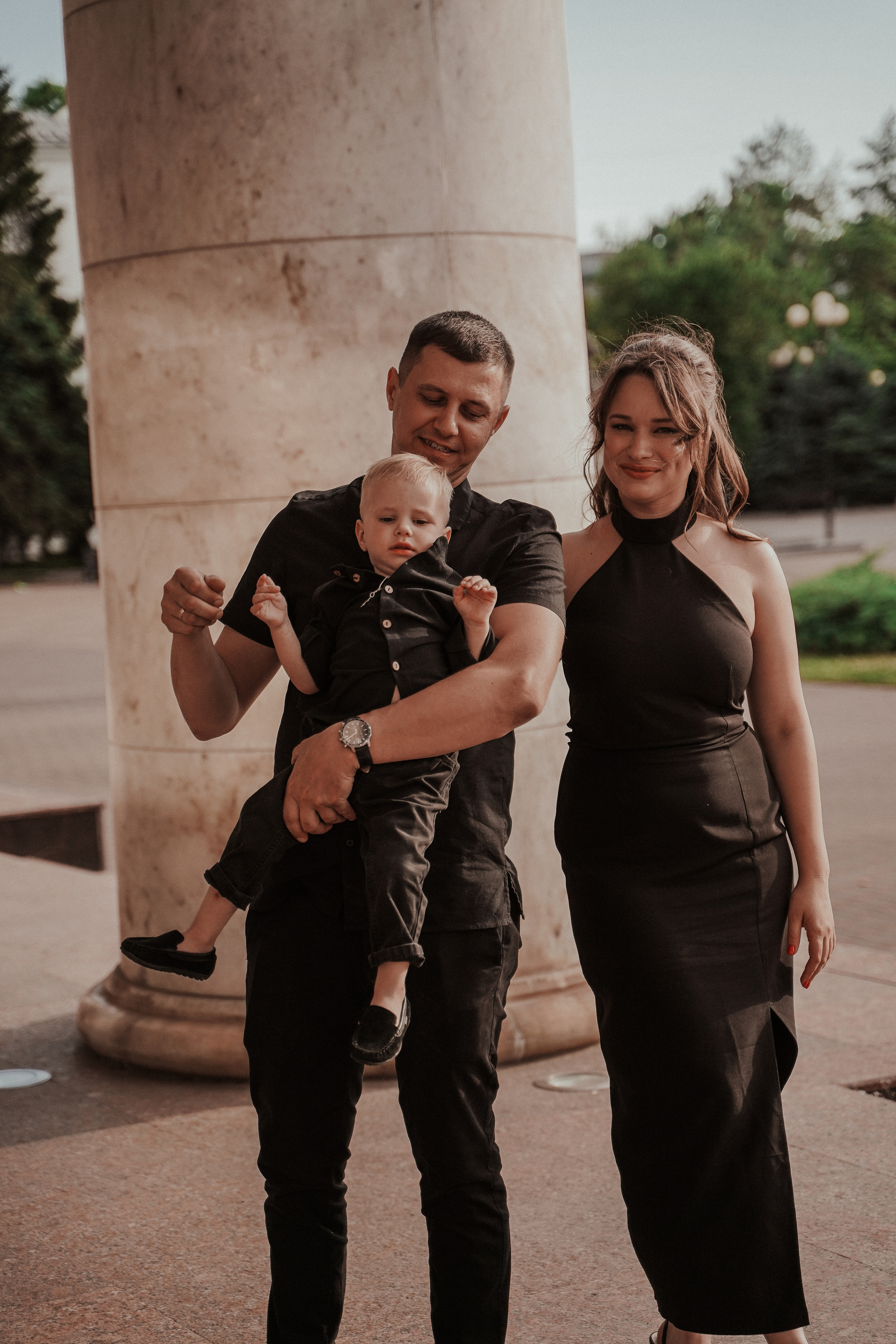 Городская съемка с малышом. Семейный и женский фотограф в Краснодаре Анастасия Приймак