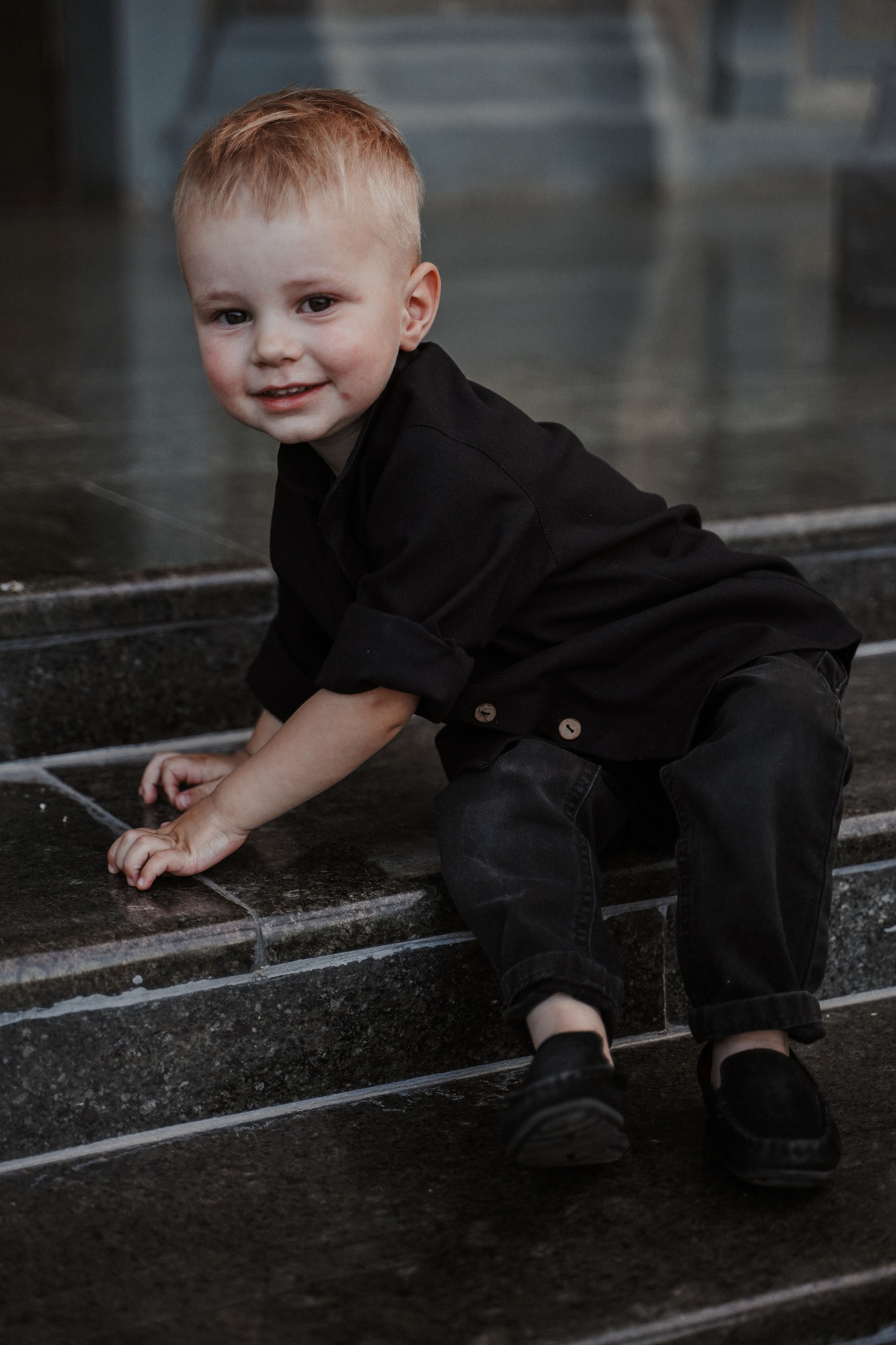 Городская съемка с малышом. Семейный и женский фотограф в Краснодаре Анастасия Приймак