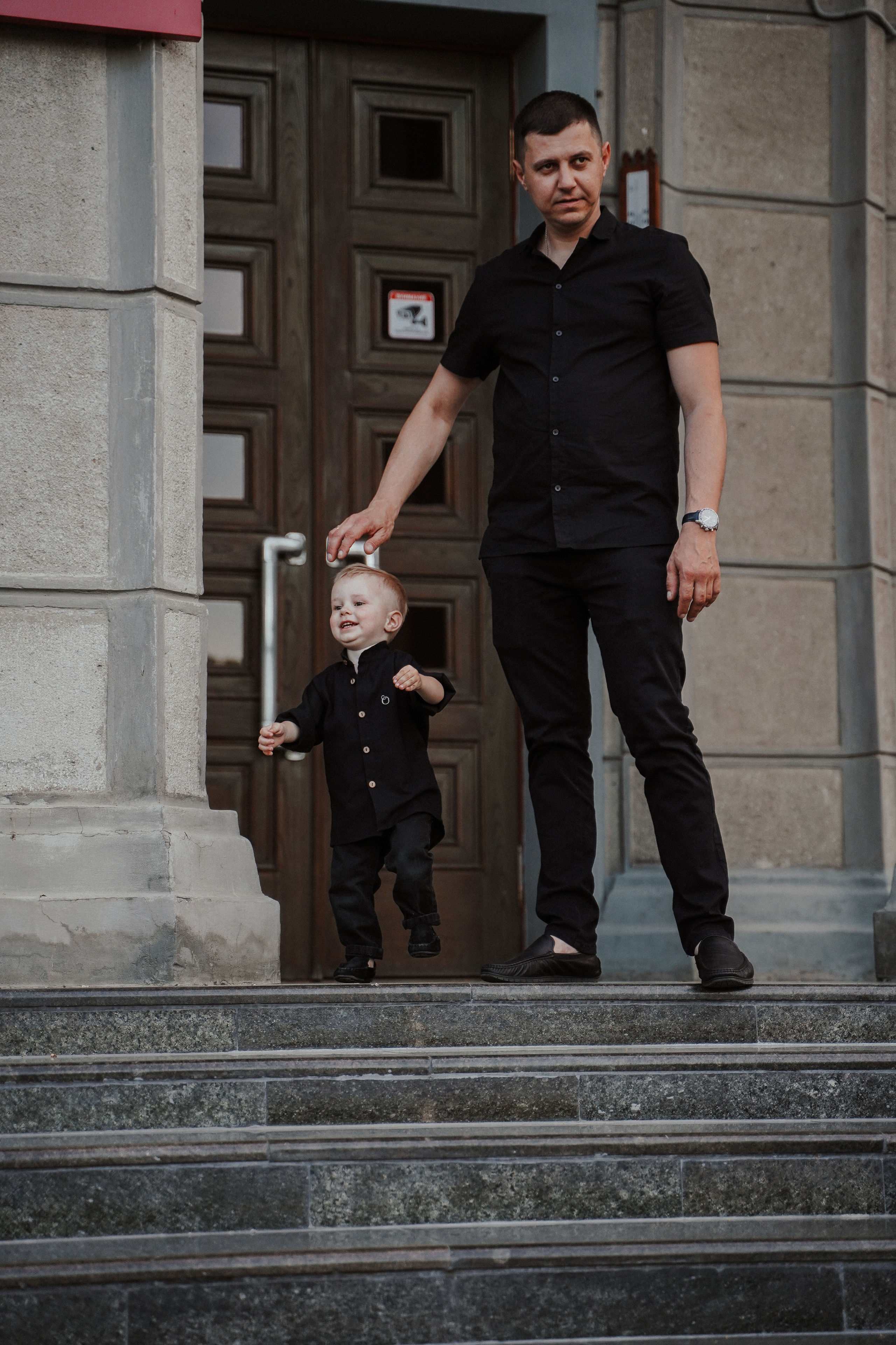 Городская съемка с малышом. Семейный и женский фотограф в Краснодаре Анастасия Приймак