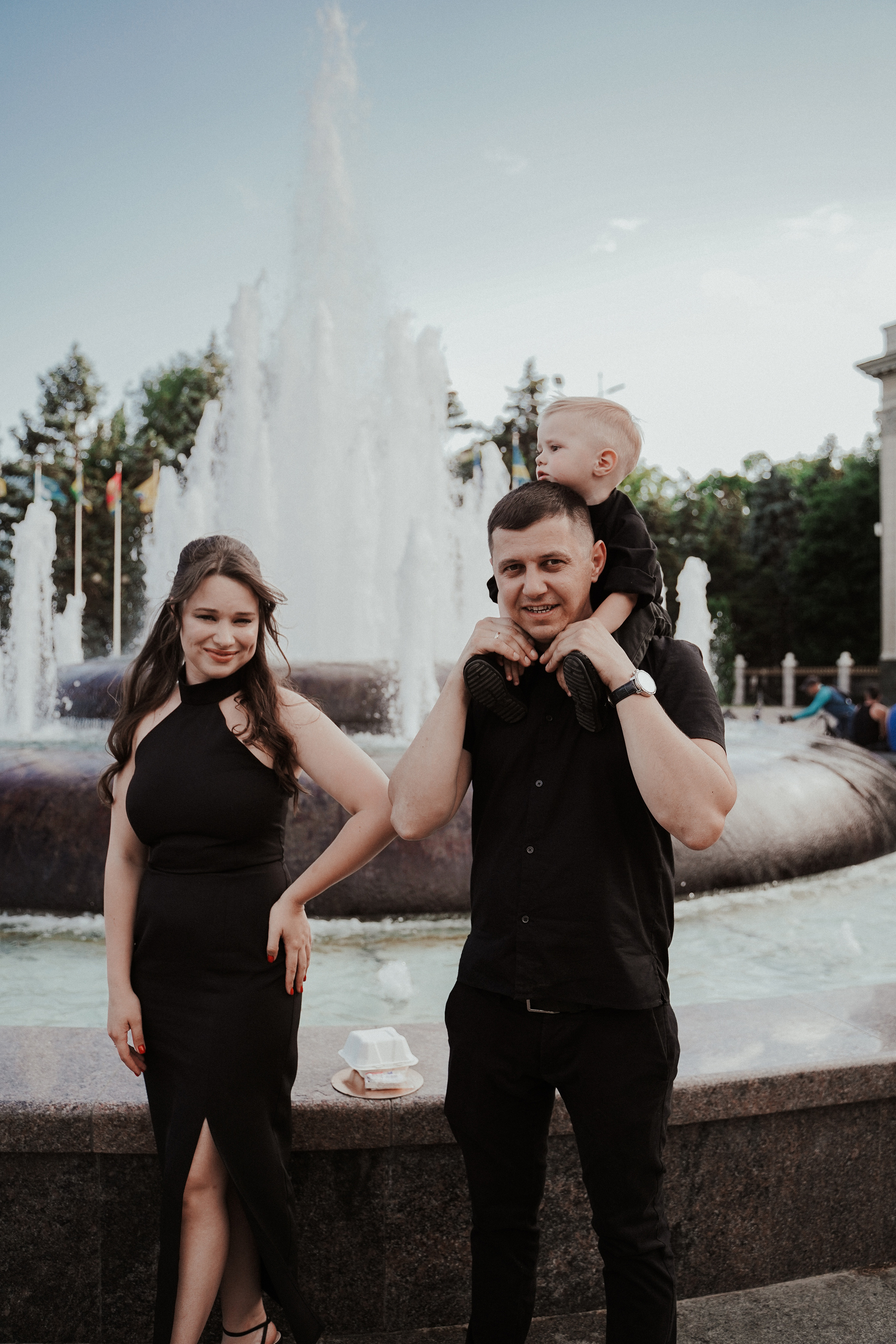 Городская съемка с малышом. Семейный и женский фотограф в Краснодаре Анастасия Приймак