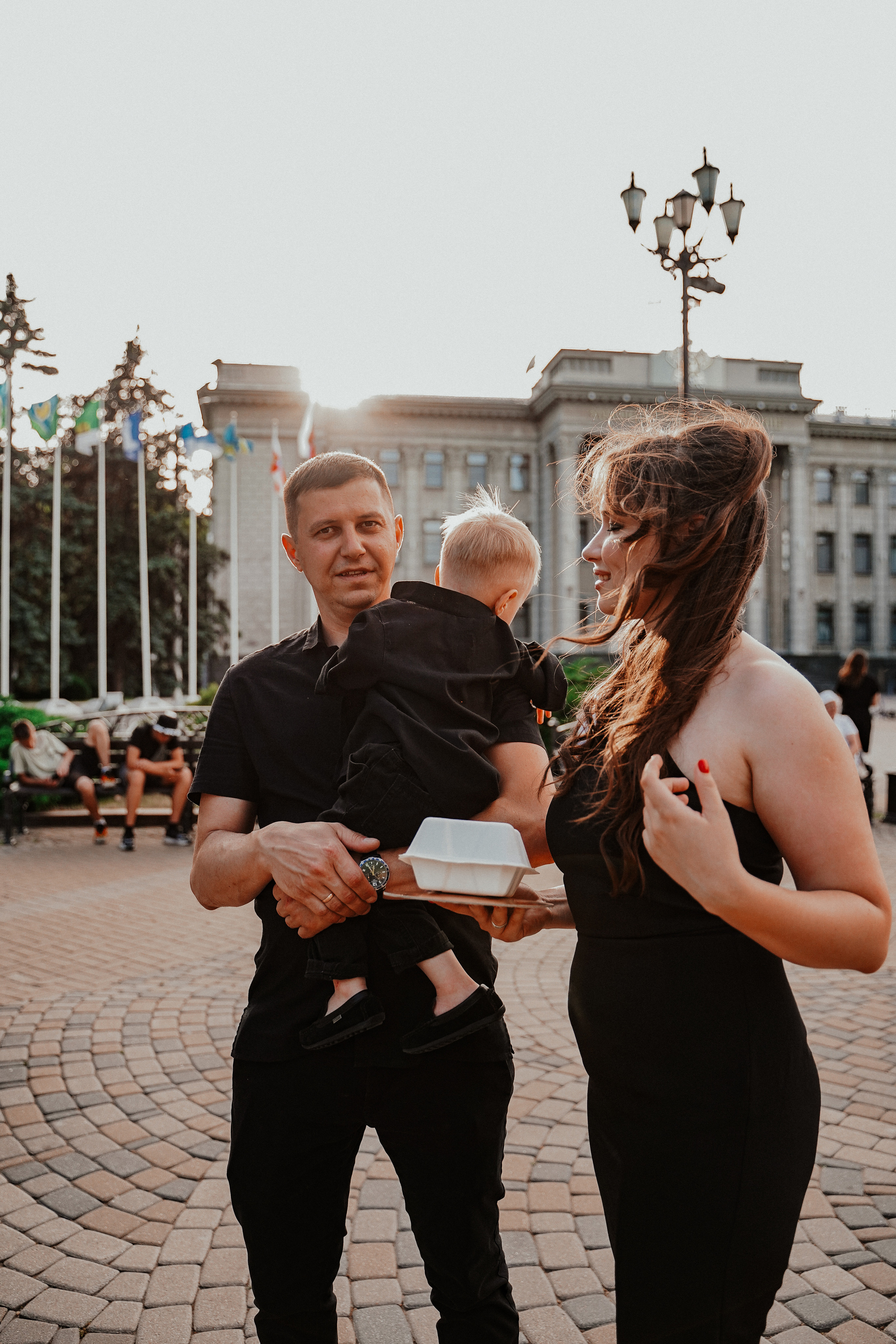 Городская съемка с малышом. Семейный и женский фотограф в Краснодаре Анастасия Приймак