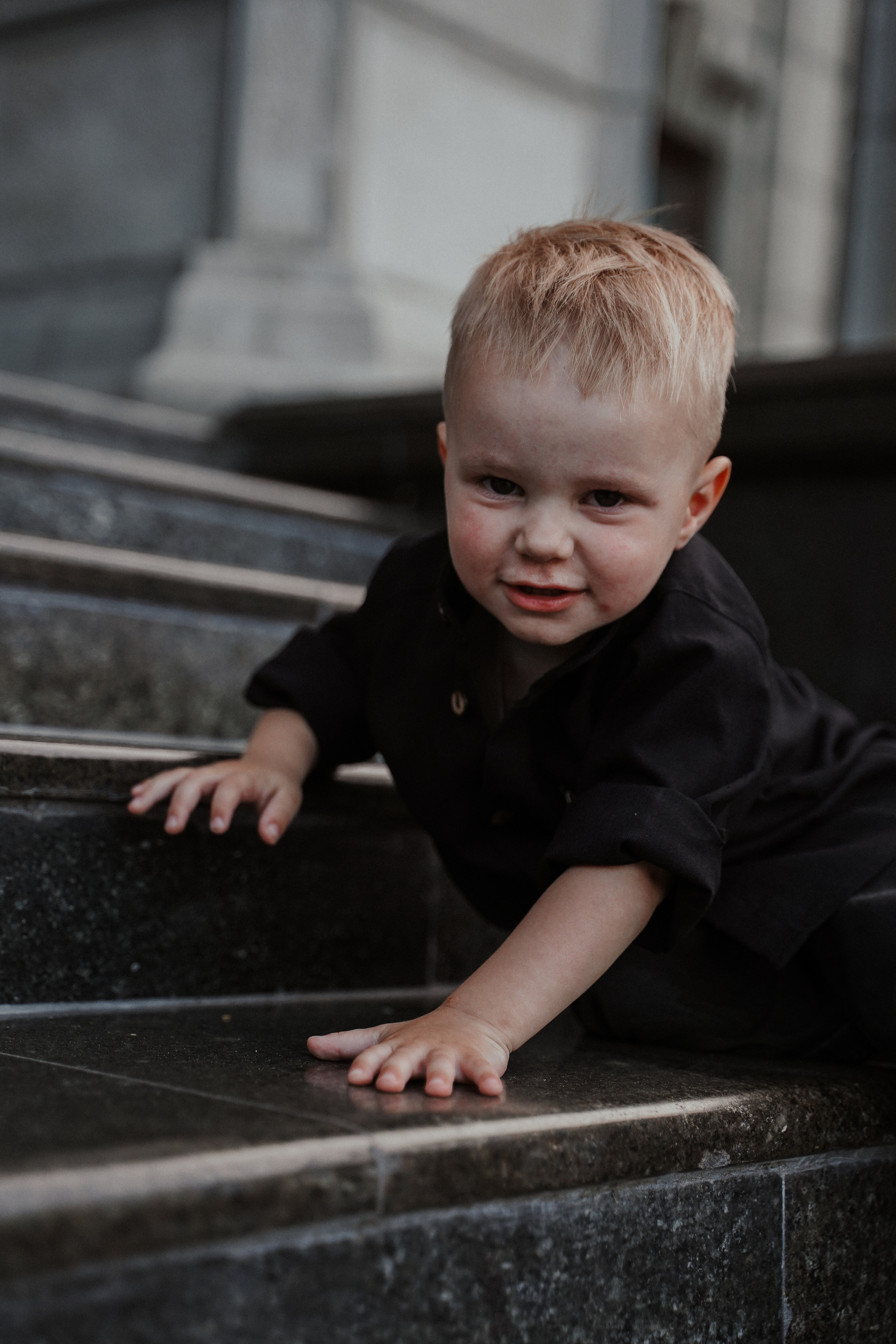 Городская съемка с малышом. Семейный и женский фотограф в Краснодаре Анастасия Приймак