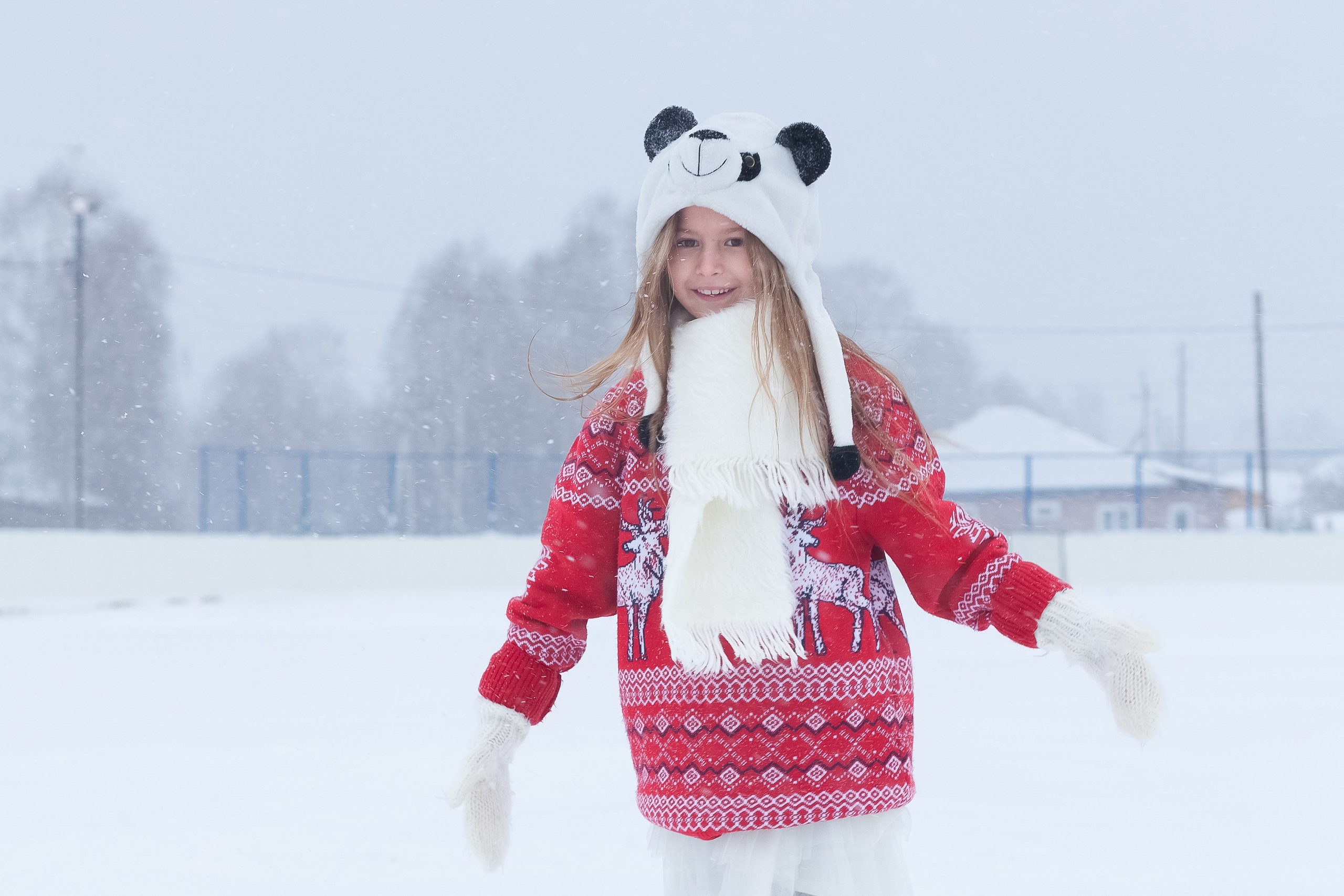 Детская фотосессия на катке. Фотограф в Томске Евгения Гуляева