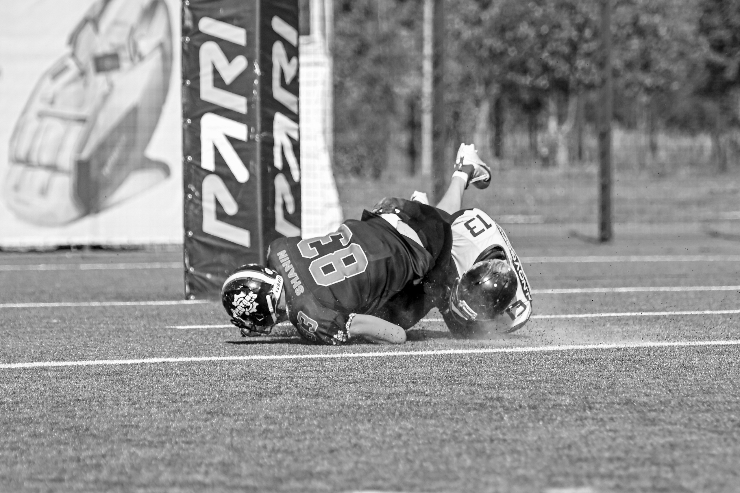 Американский футбол. Спортивный и репортажный фотограф в Казани Вячеслав Сатонин