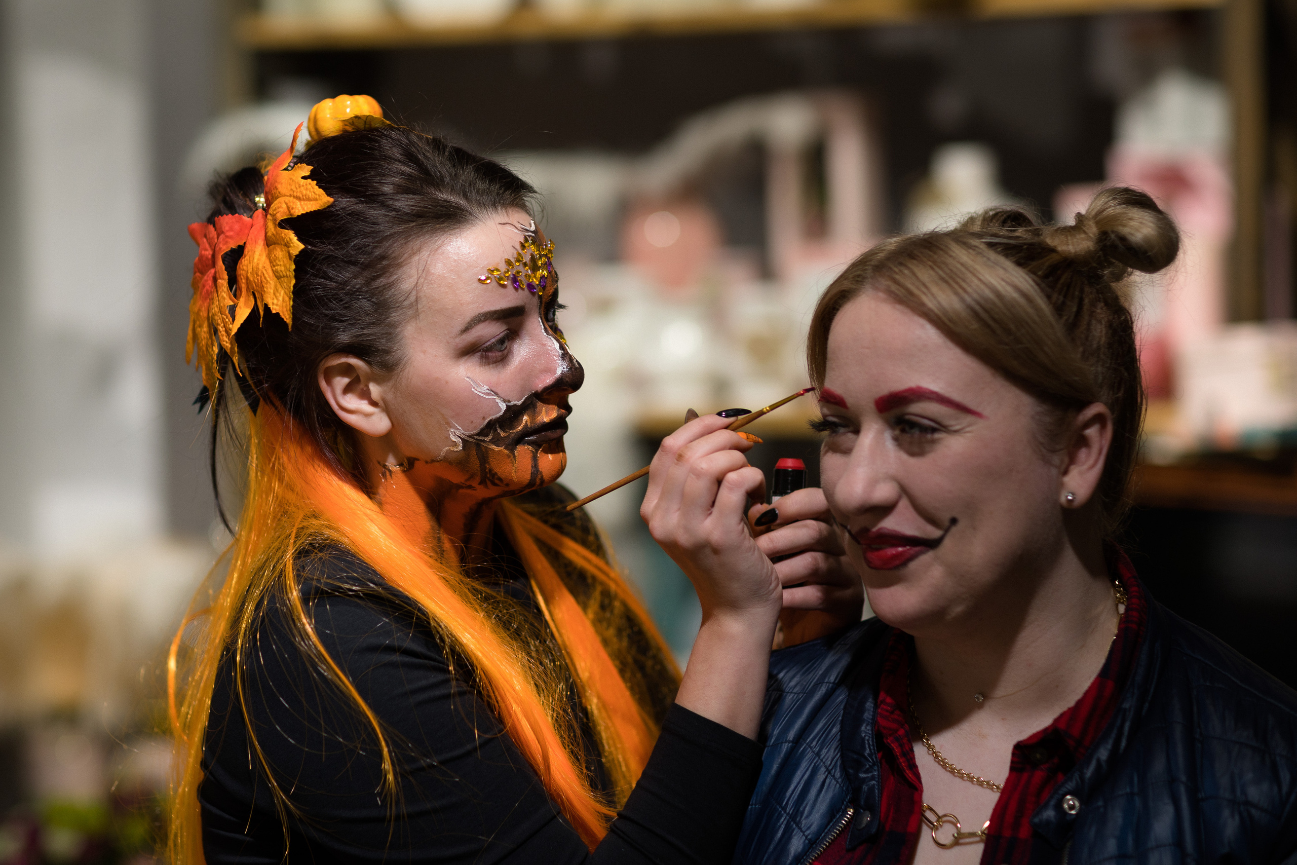 Backstage HALLOWEEN. Сергей Голубев | Фотограф Магадан | Фотостудия | Фотошкола | Фотоклуб