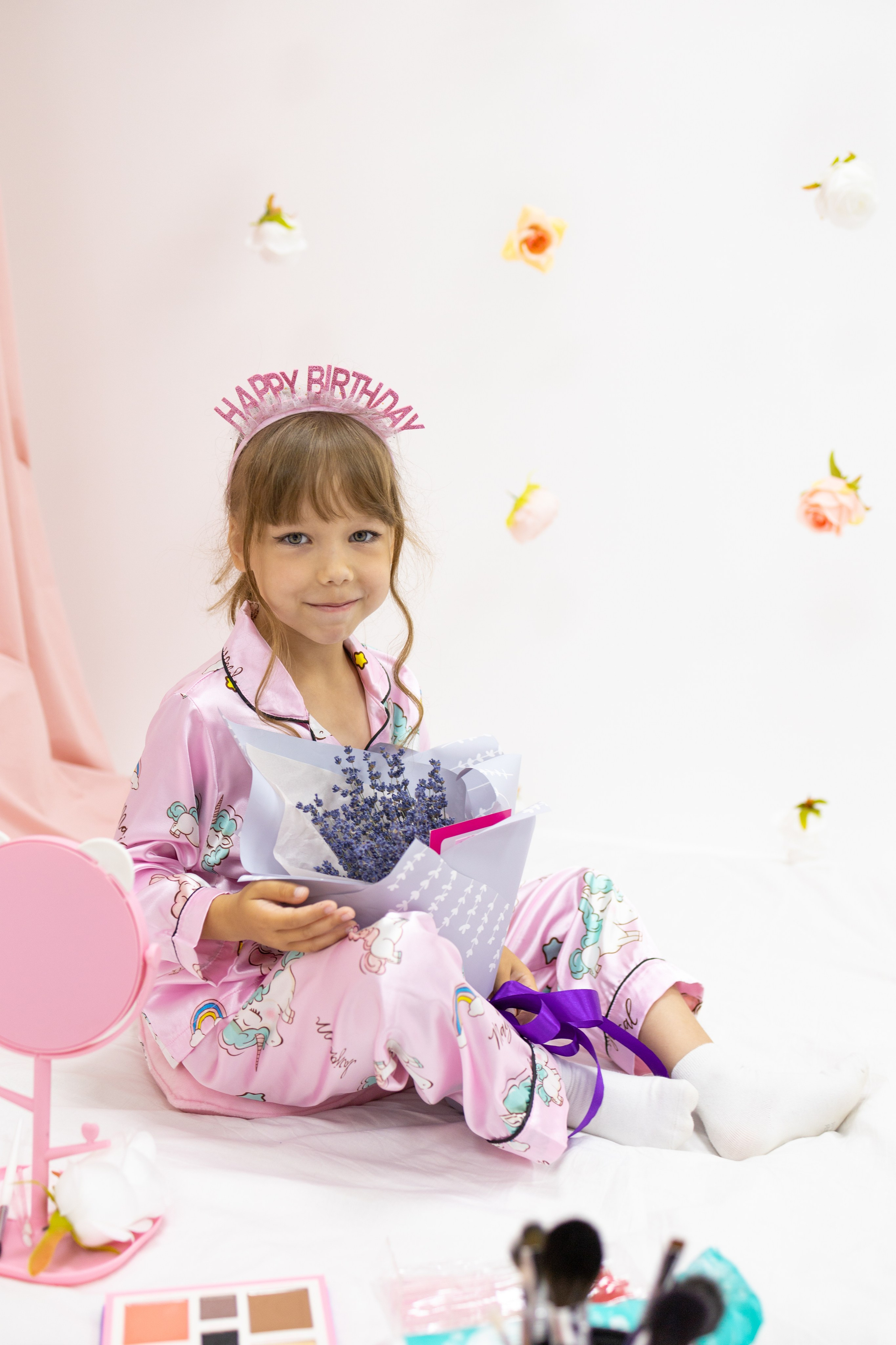Ксюшенька, 6 лет, с визажистом. Фотограф новорожденных в Нижнем Новгороде Надежда Кадылкина