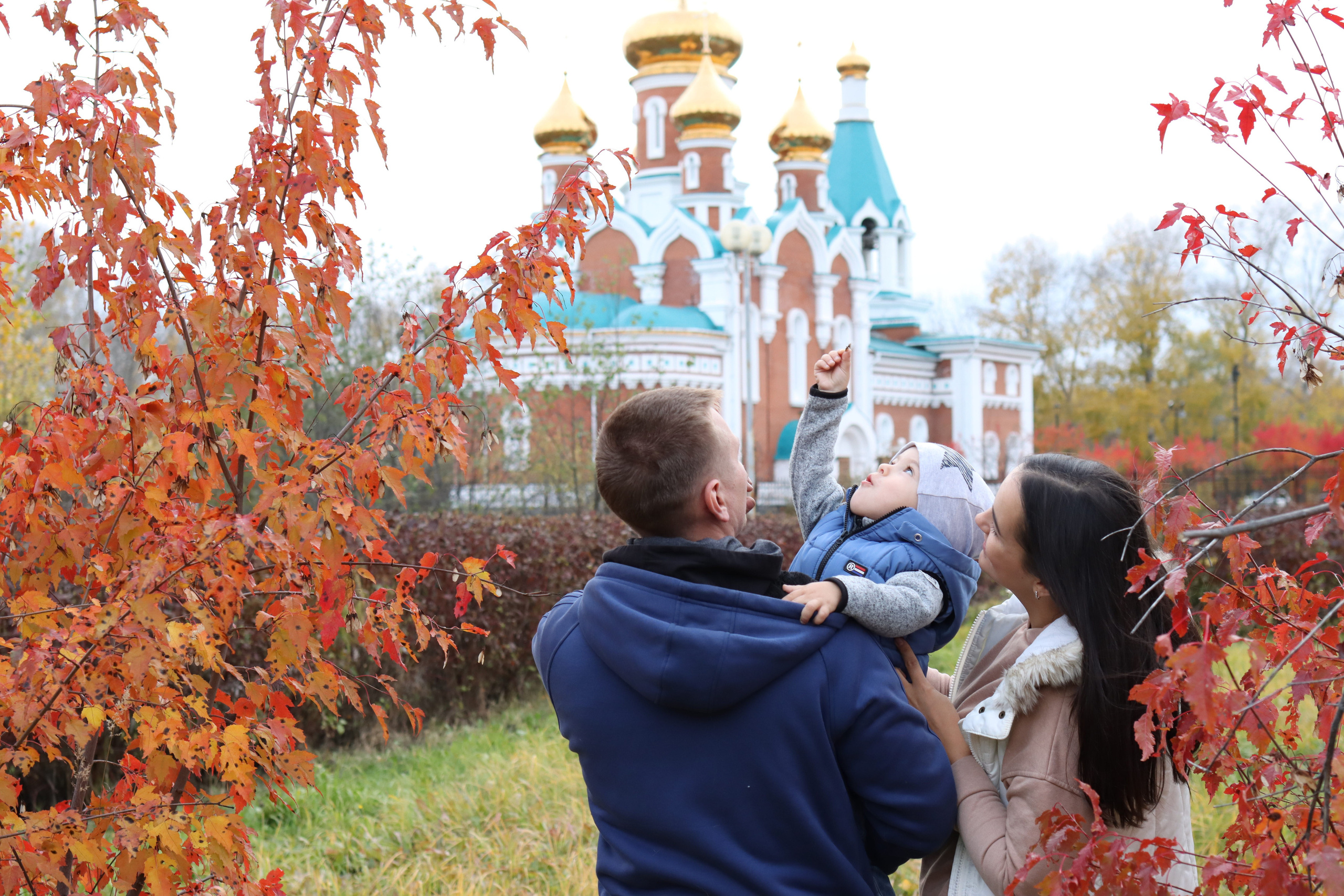 Прогулка на улице. Семейный и детский фотограф в Комсомольске-на-Амуре Елена Калькаева