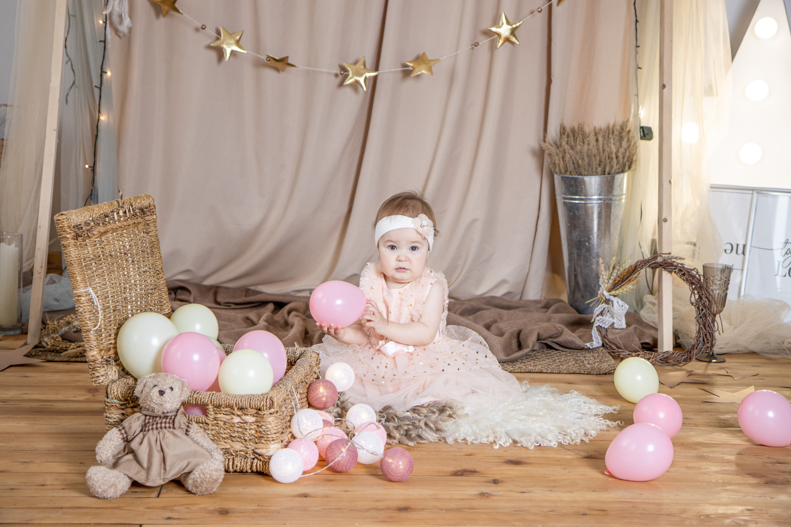 Лера 1 год. Семейный и детский фотограф в Комсомольске-на-Амуре Елена Калькаева