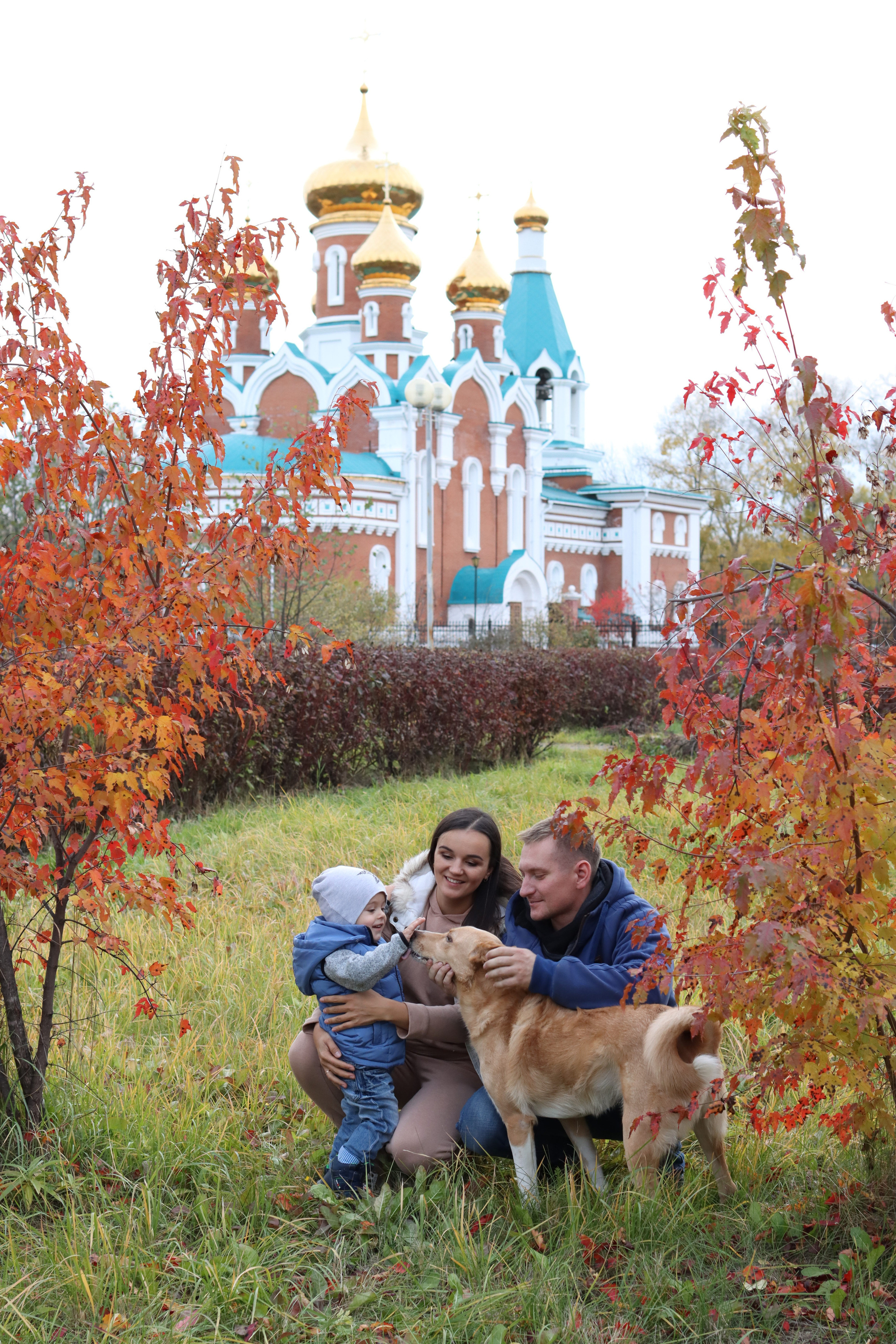 Прогулка на улице. Семейный и детский фотограф в Комсомольске-на-Амуре Елена Калькаева