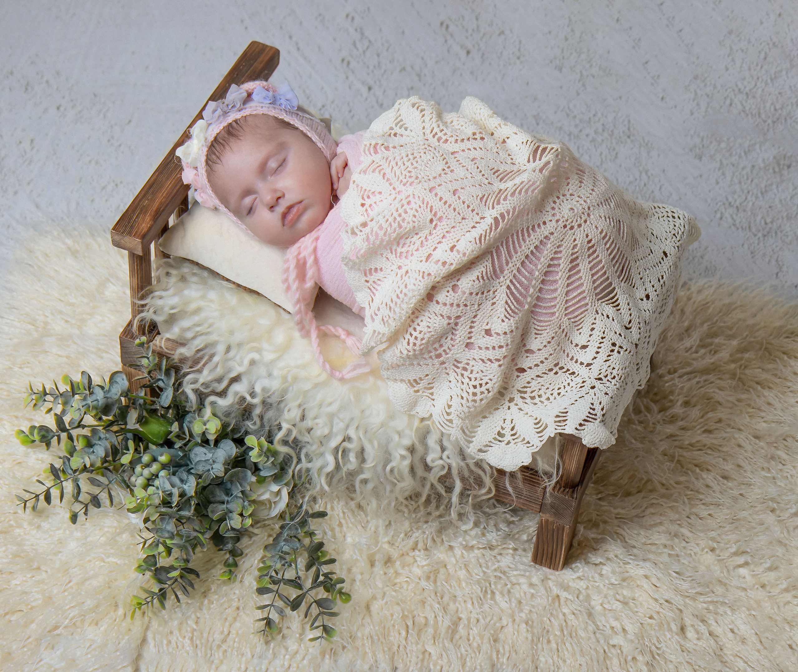 Лиза 3 недели. Семейный и детский фотограф в Комсомольске-на-Амуре Елена Калькаева