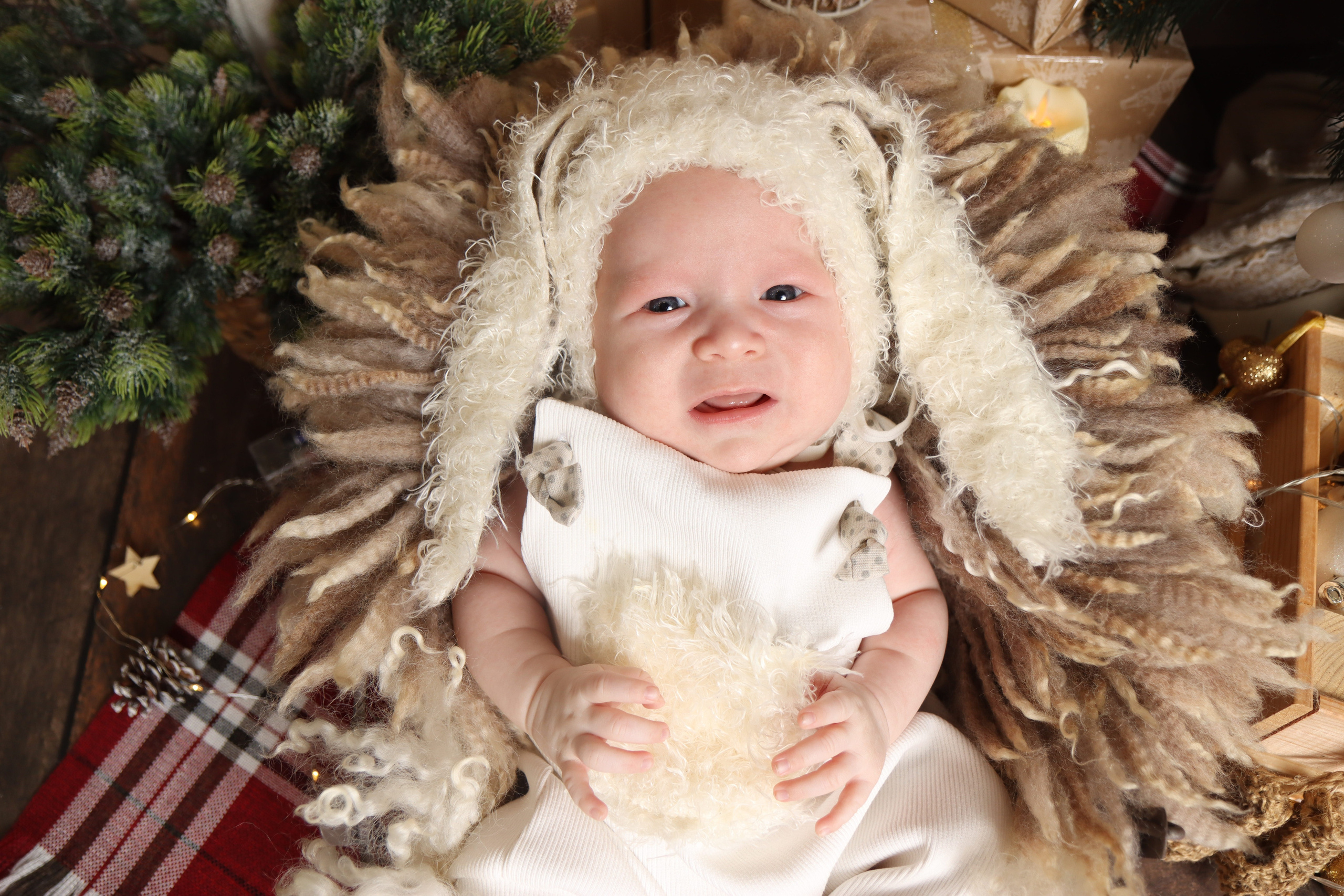 Багдан 3 месяца. Семейный и детский фотограф в Комсомольске-на-Амуре Елена Калькаева