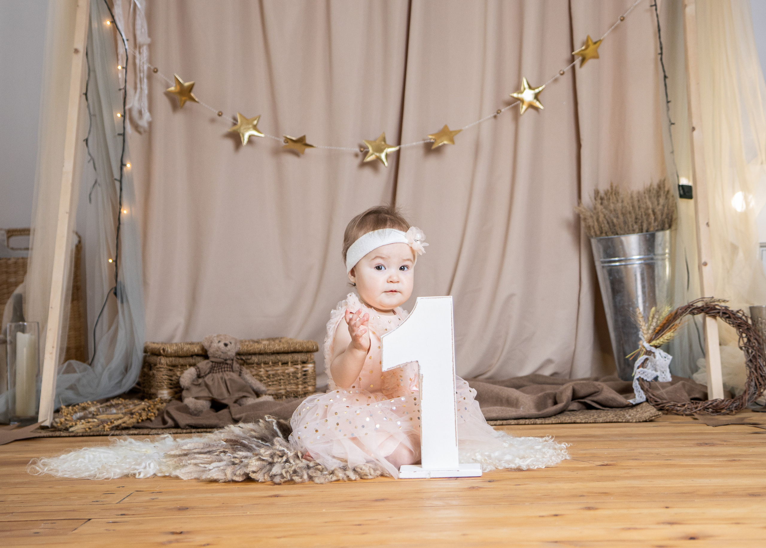 Лера 1 год. Семейный и детский фотограф в Комсомольске-на-Амуре Елена Калькаева