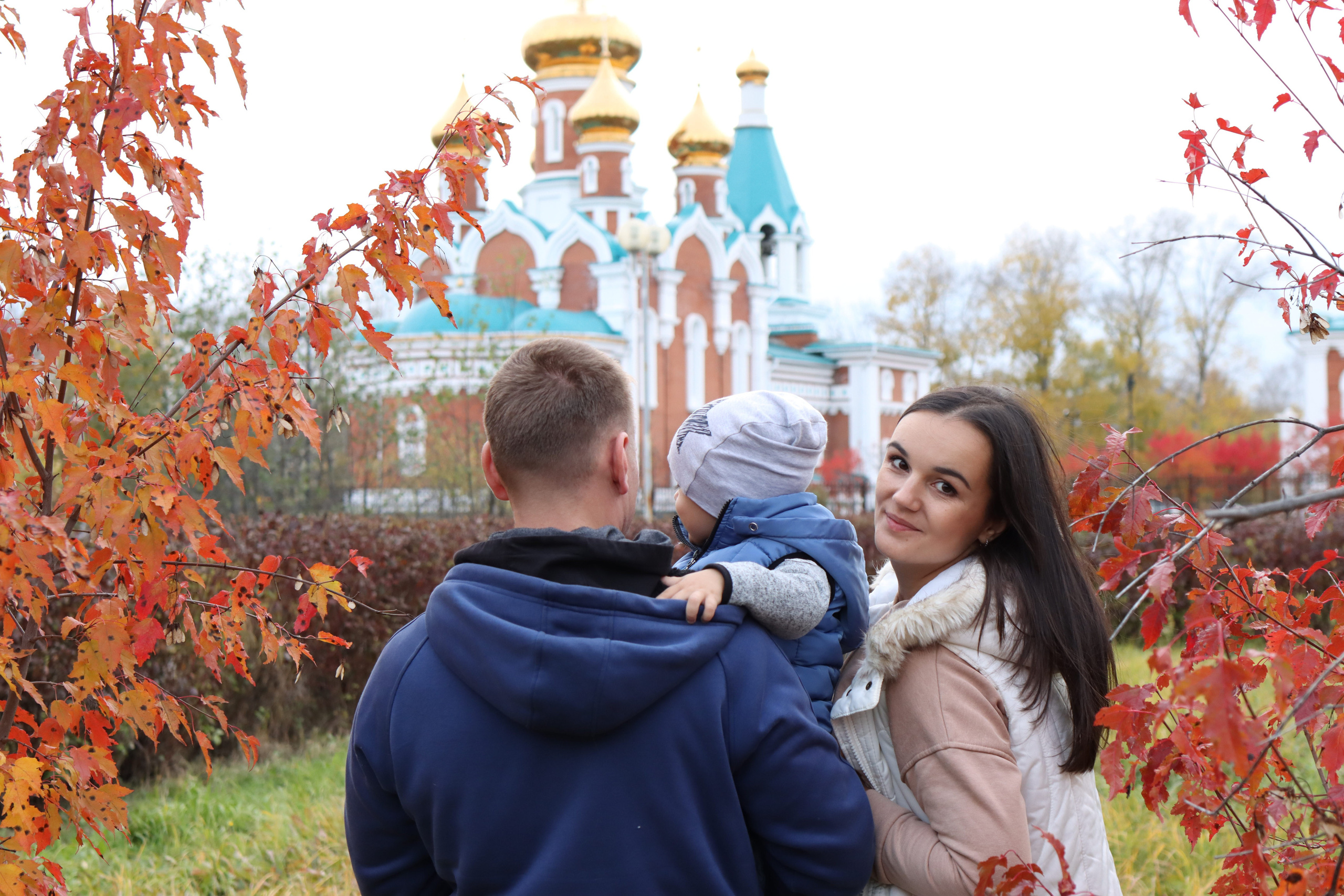 Прогулка на улице. Семейный и детский фотограф в Комсомольске-на-Амуре Елена Калькаева