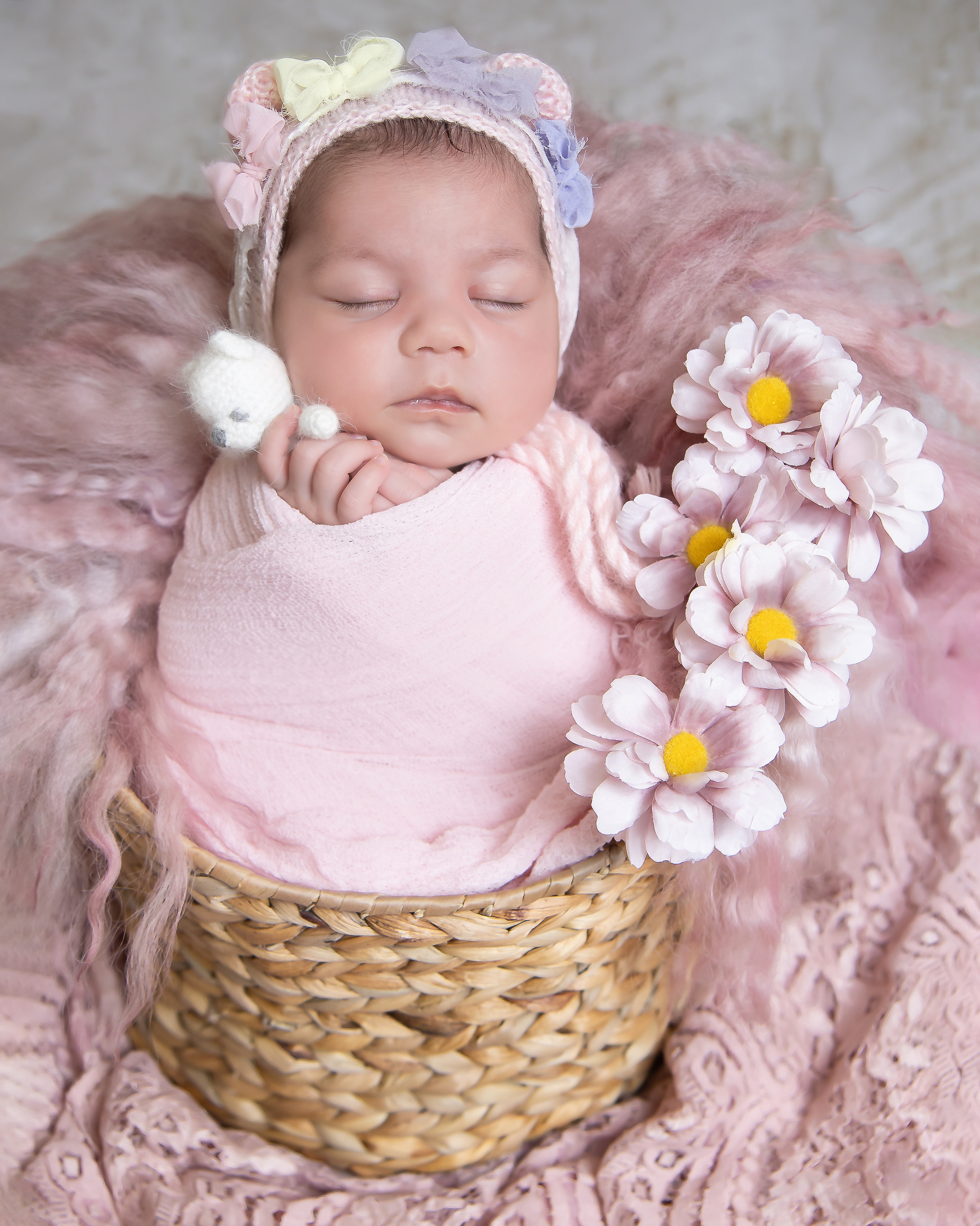 Амира 2 недели. Семейный и детский фотограф в Комсомольске-на-Амуре Елена Калькаева