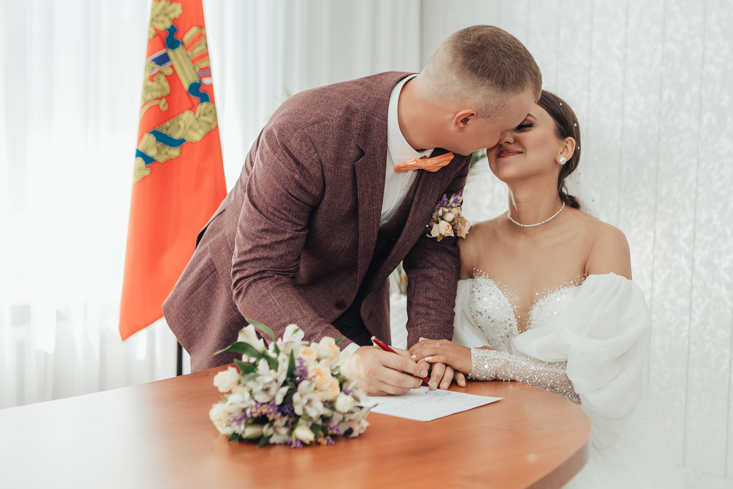 Свадьба Дарьи и Дениса. Свадебный и портретный фотограф в Красноярске Алина Семенихина