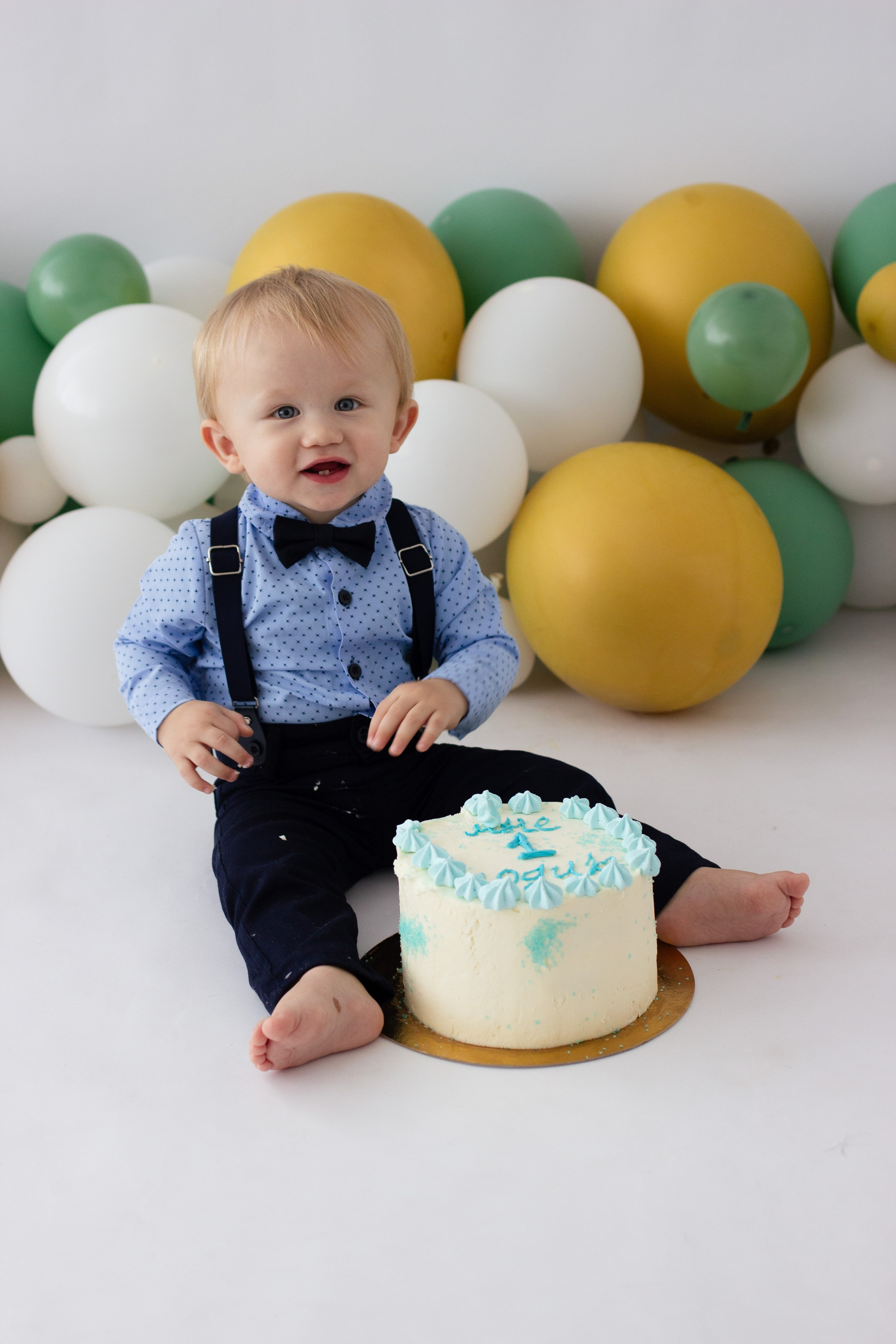 Дима 1 годик. Newborn-barykina.ru