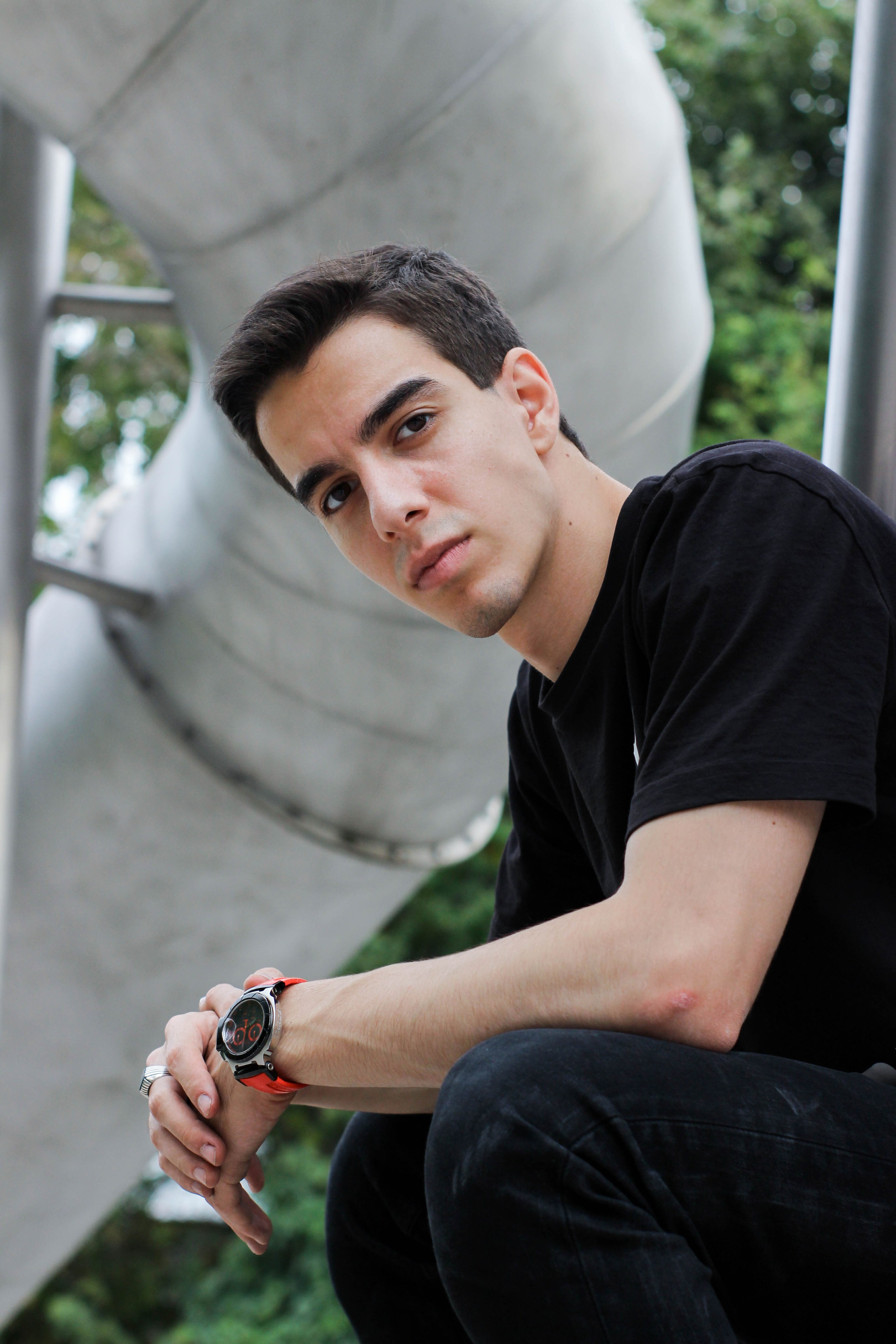 Адам в Парке Горького. Фотограф и видеограф в Москве Анна Матюхина