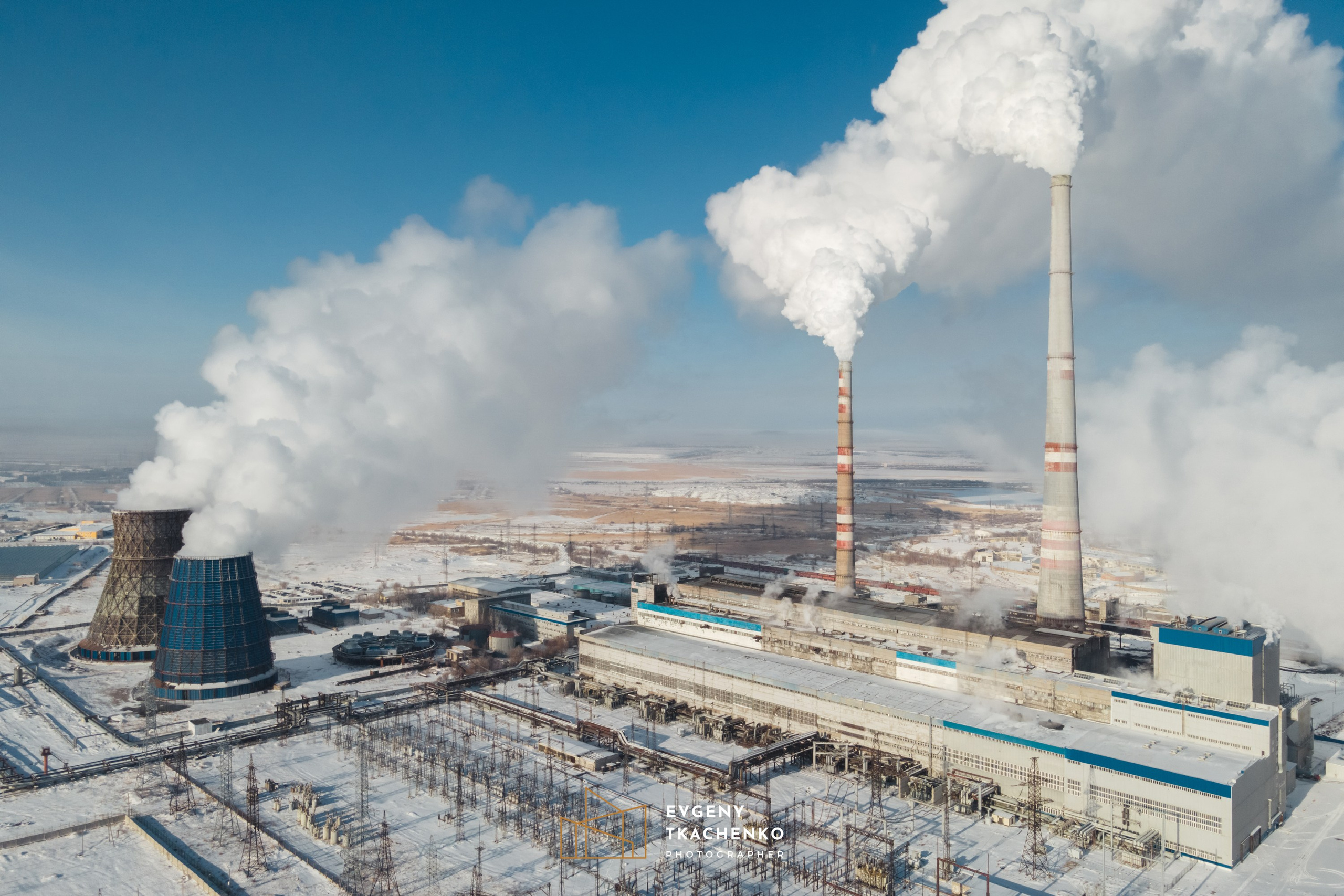 Карагандинская ТЭЦ-3. Архитектурный и интерьерный фотограф в Казахстане