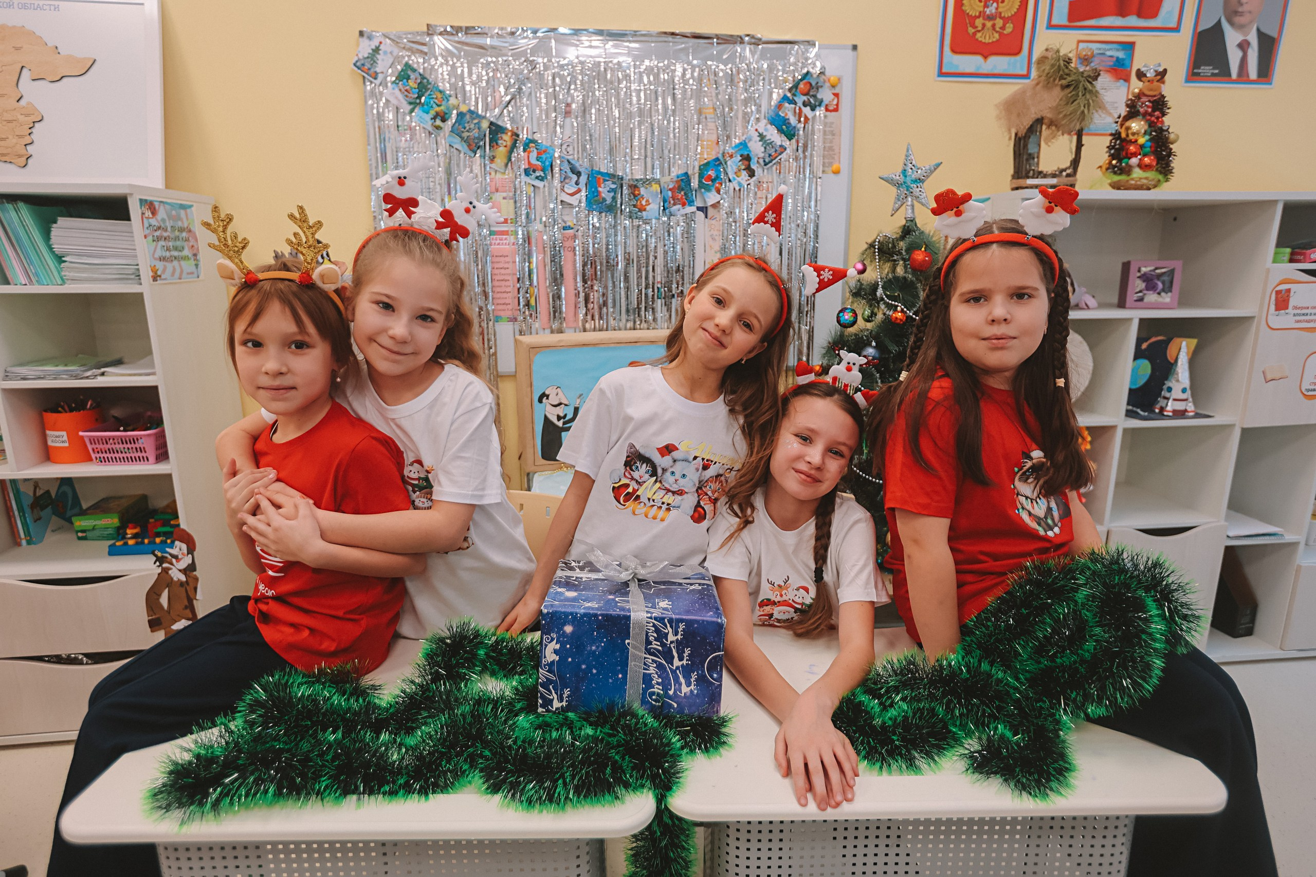 Новогодняя в школе 2 класс. Семейный фотограф Тюмень, фотограф на роды Салмина Мария