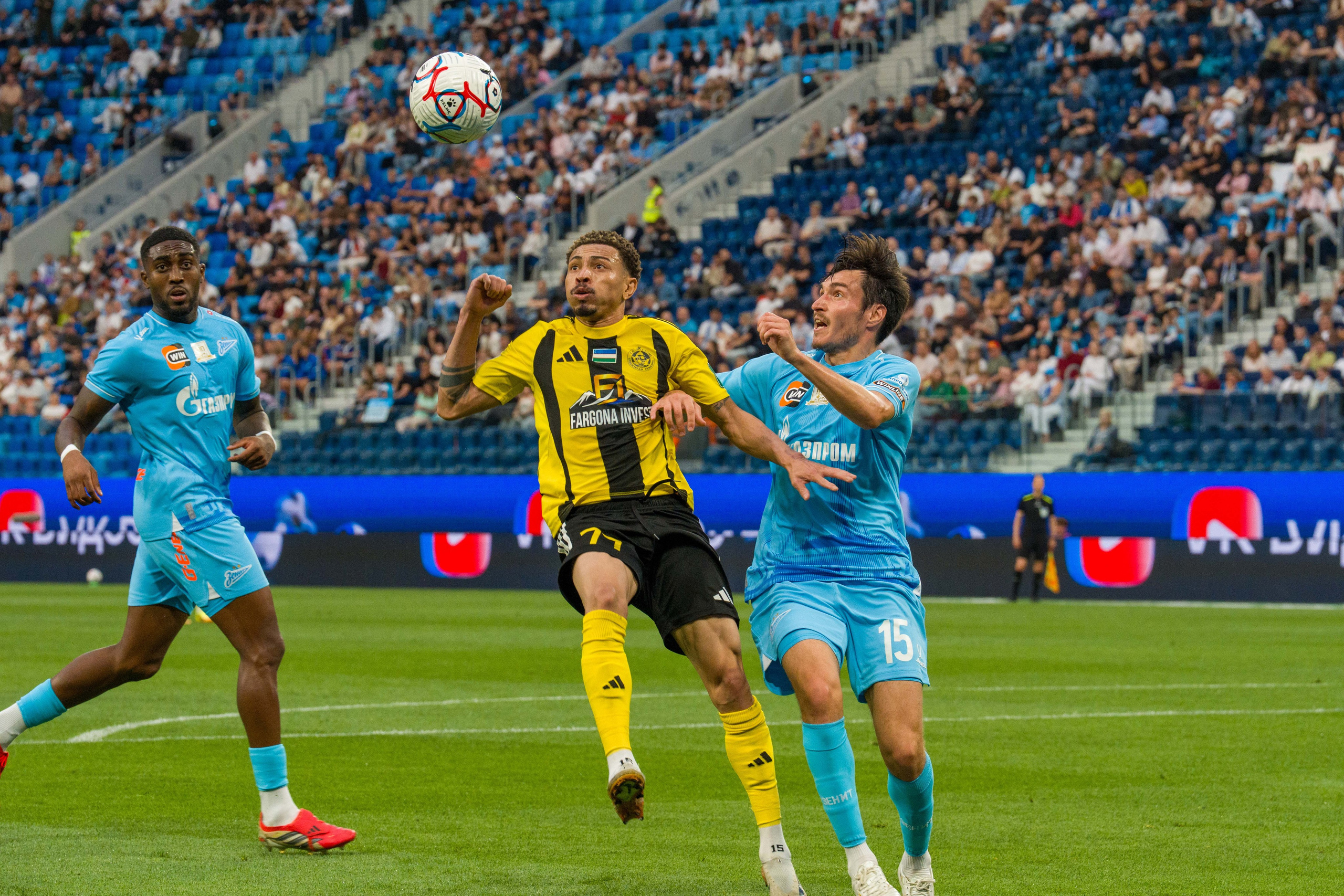 Zenit vs Neftchi 4-1 — Winline Super Series photo gallery, Gazprom Arena | Anton Gauf