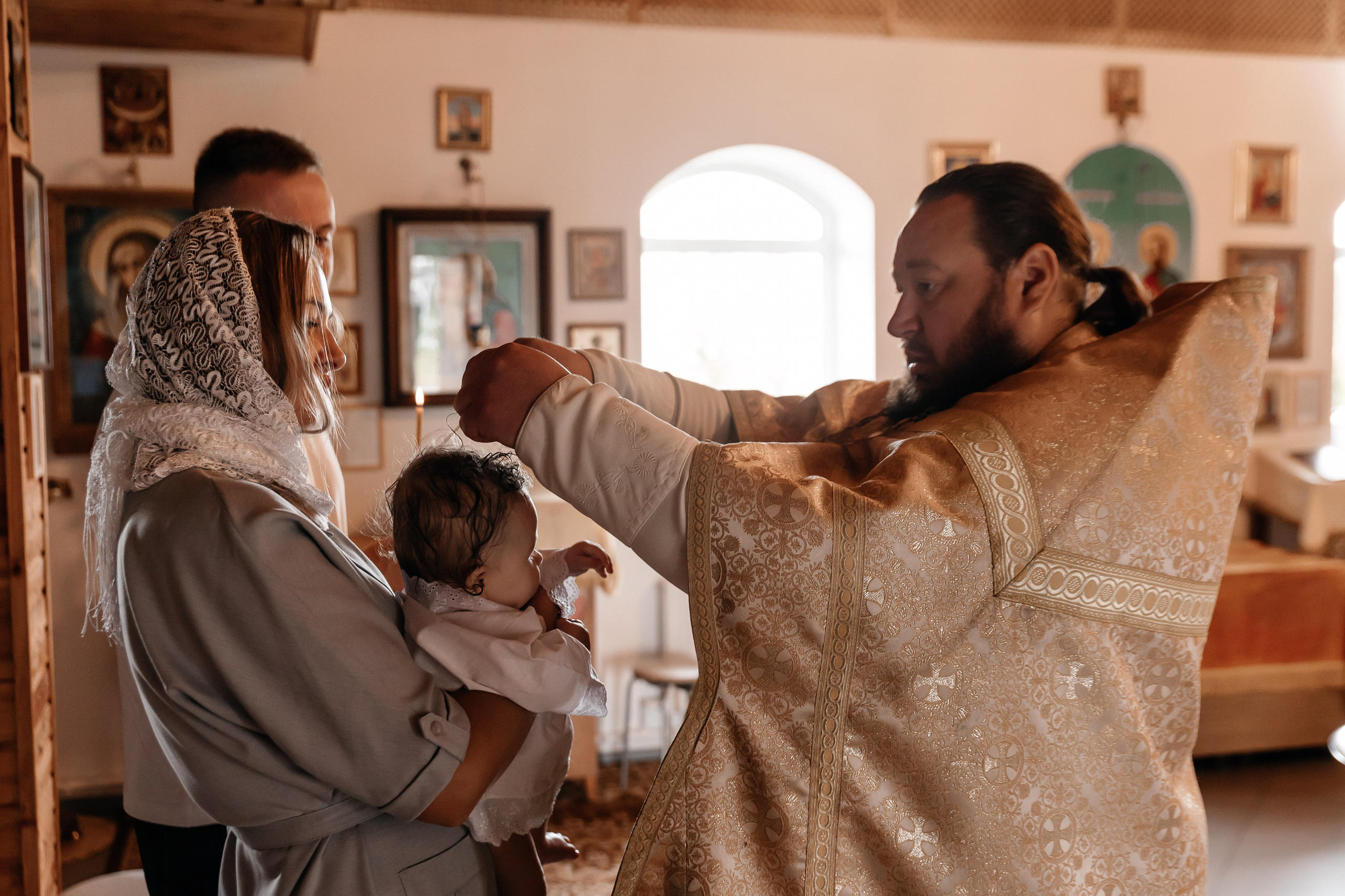 Крещение Николь. Семейный фотограф Минск Усова Ольга