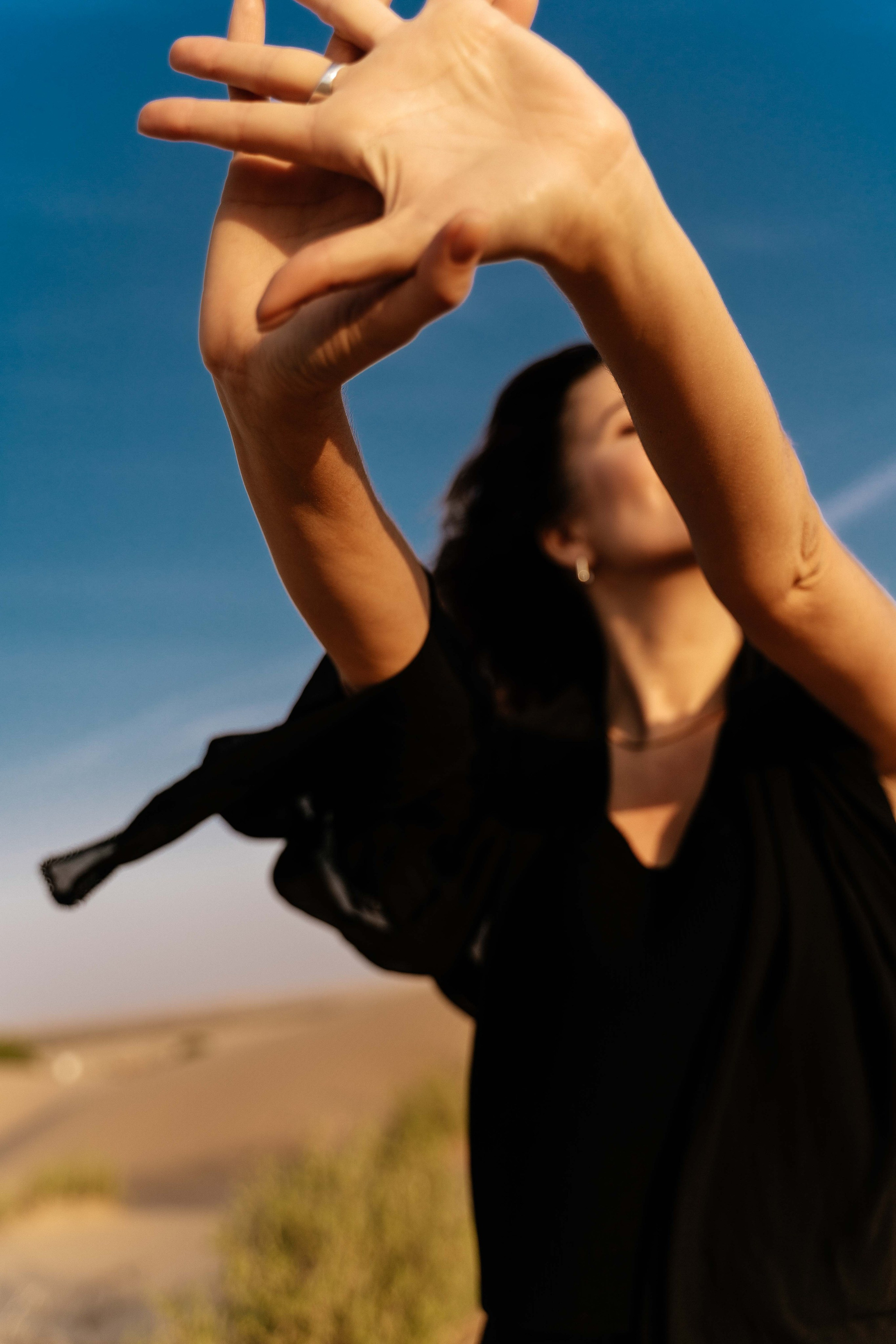 Наташа в пустыне 22 год. Фотограф и видеограф в Москве и Абу Даби Мария Кулагина