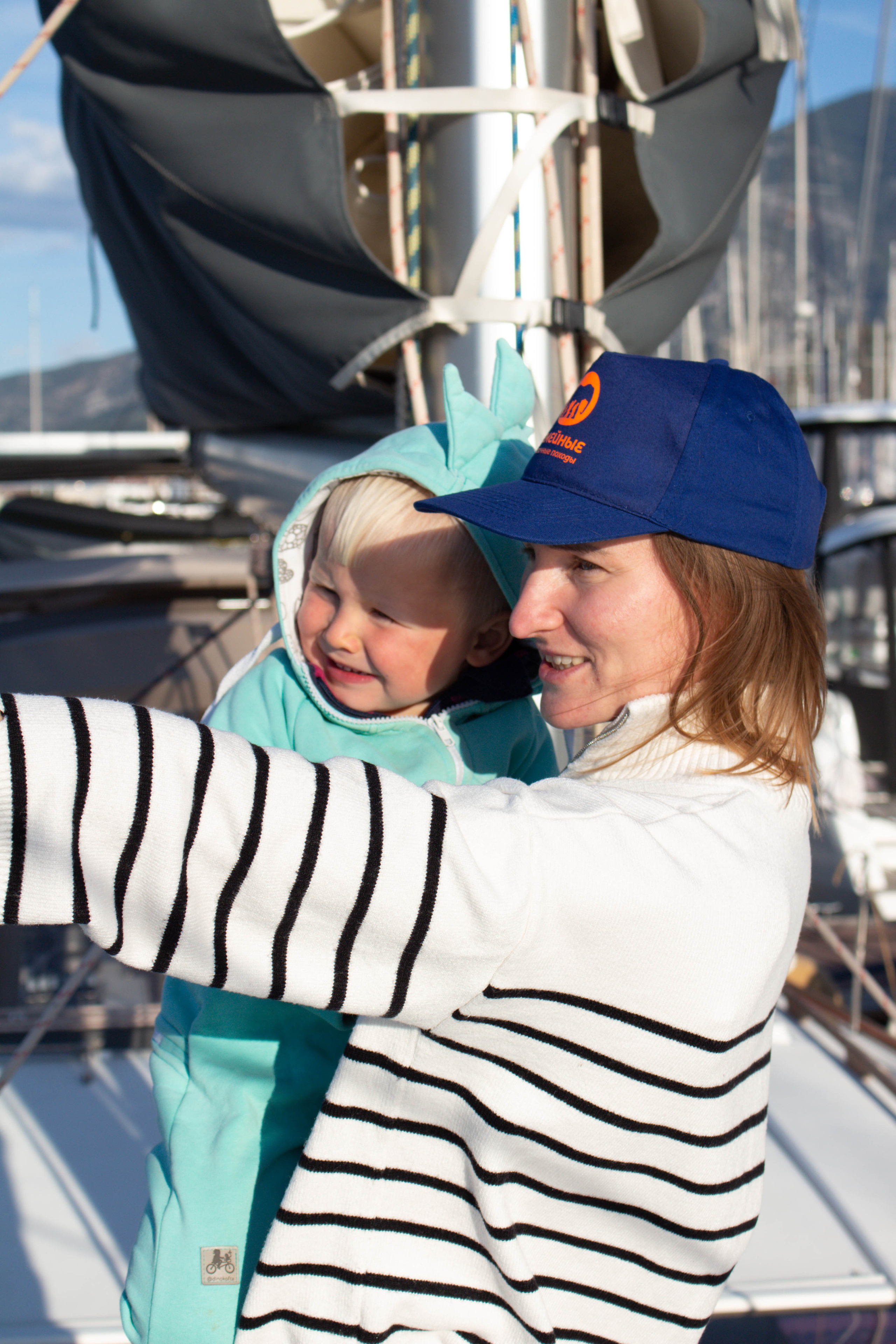 Семейная съёмка на яхте. Фотограф Шагалов Михаил