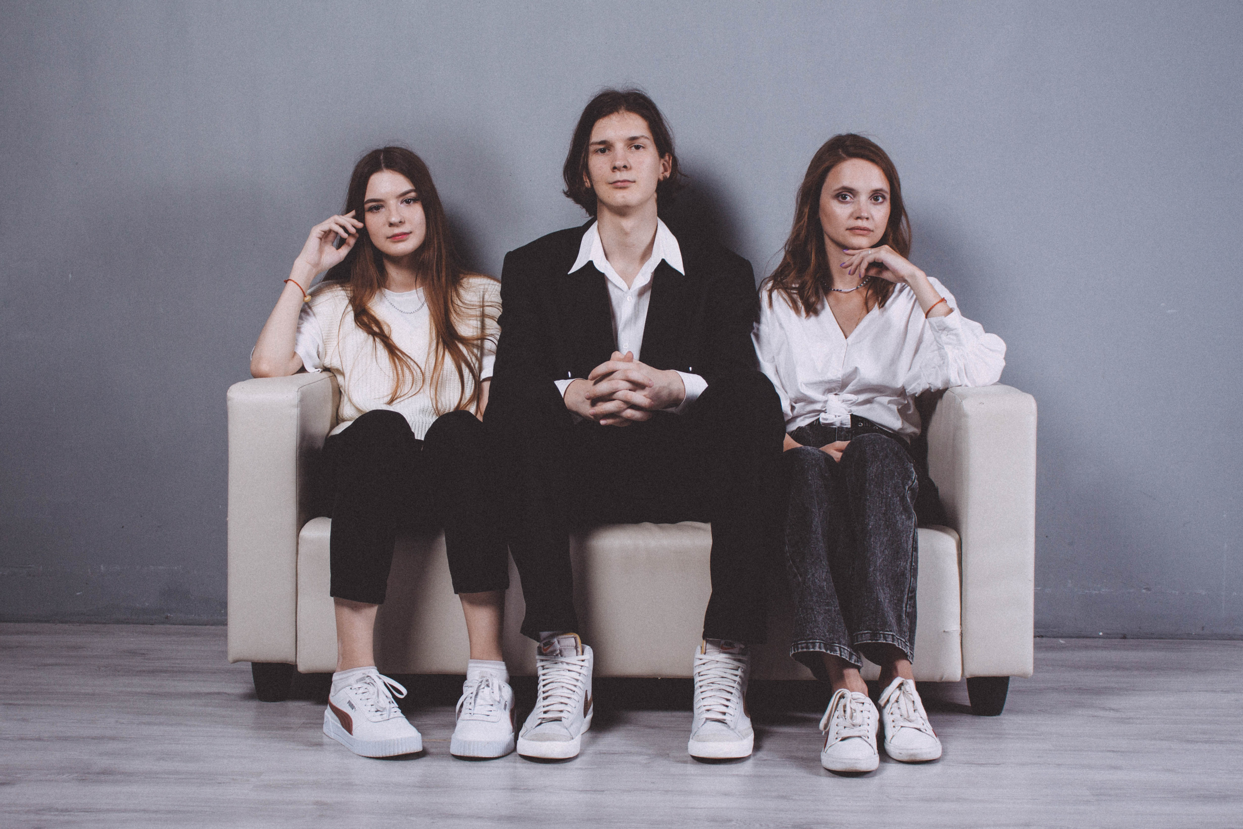 Семейная съёмка в студии. Фотограф Шагалов Михаил