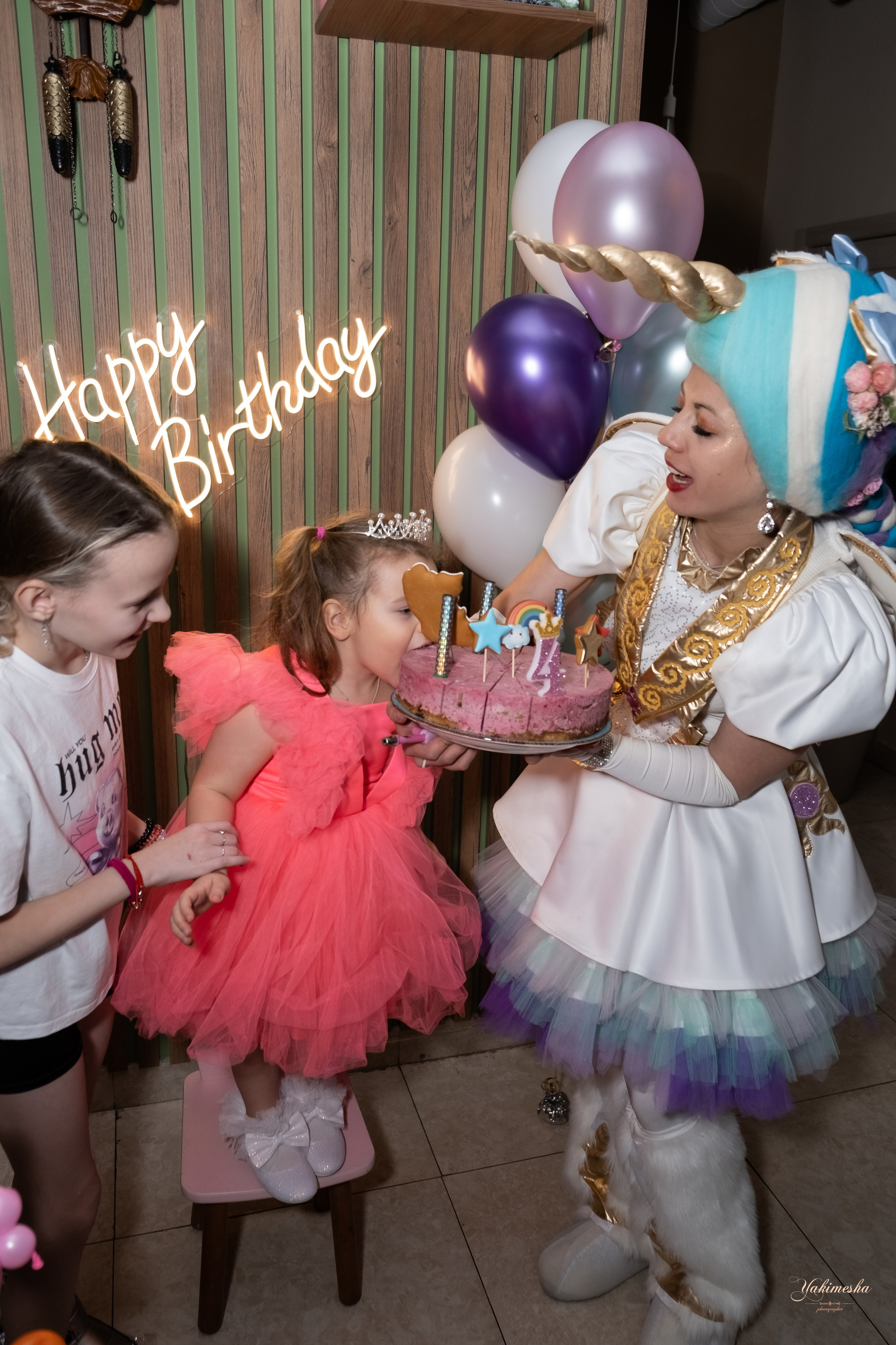 День рождение ребенка. Семейный и женский фотограф в Санкт-Петербурге