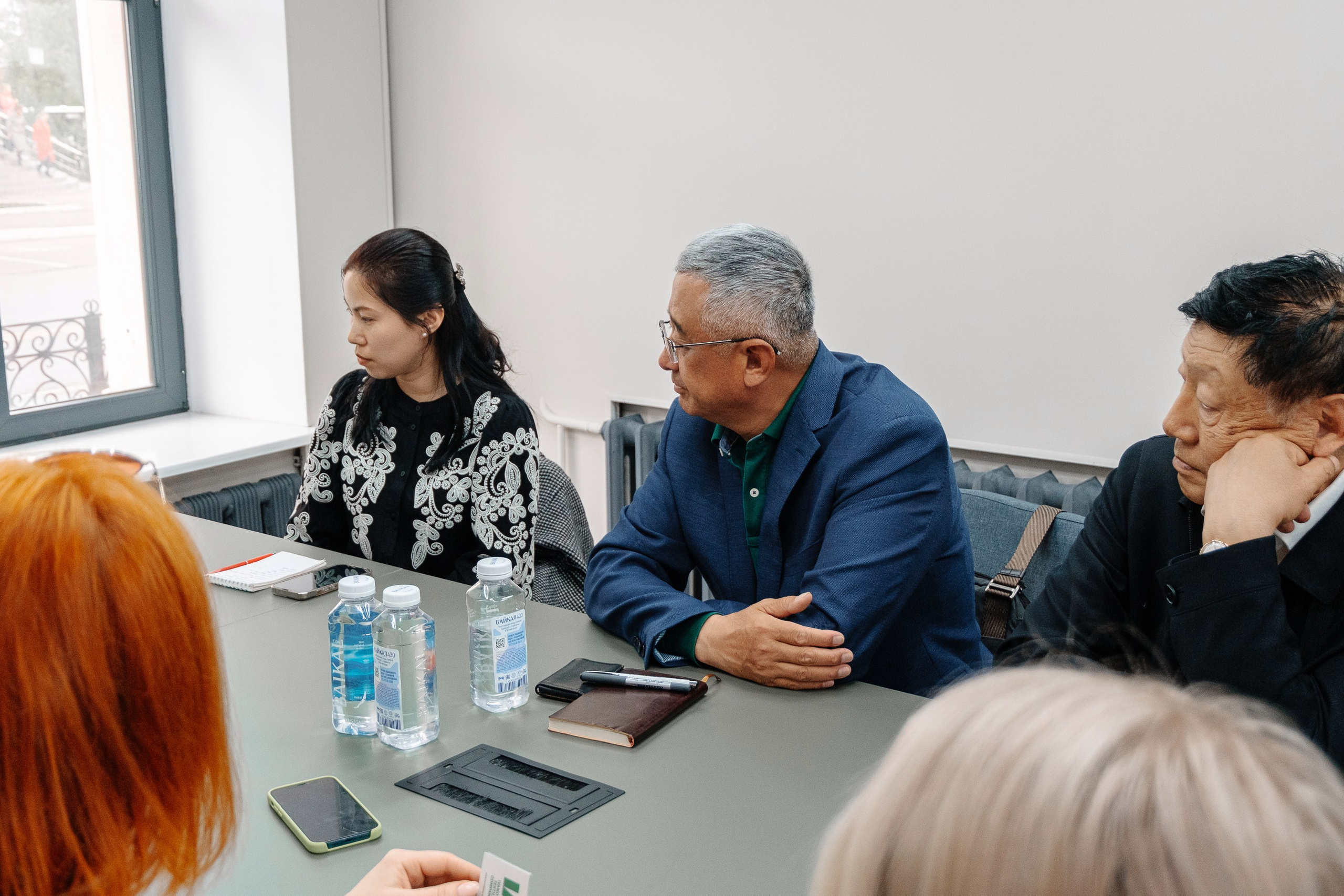 Делегация Китая в Ивановской текстильной компании