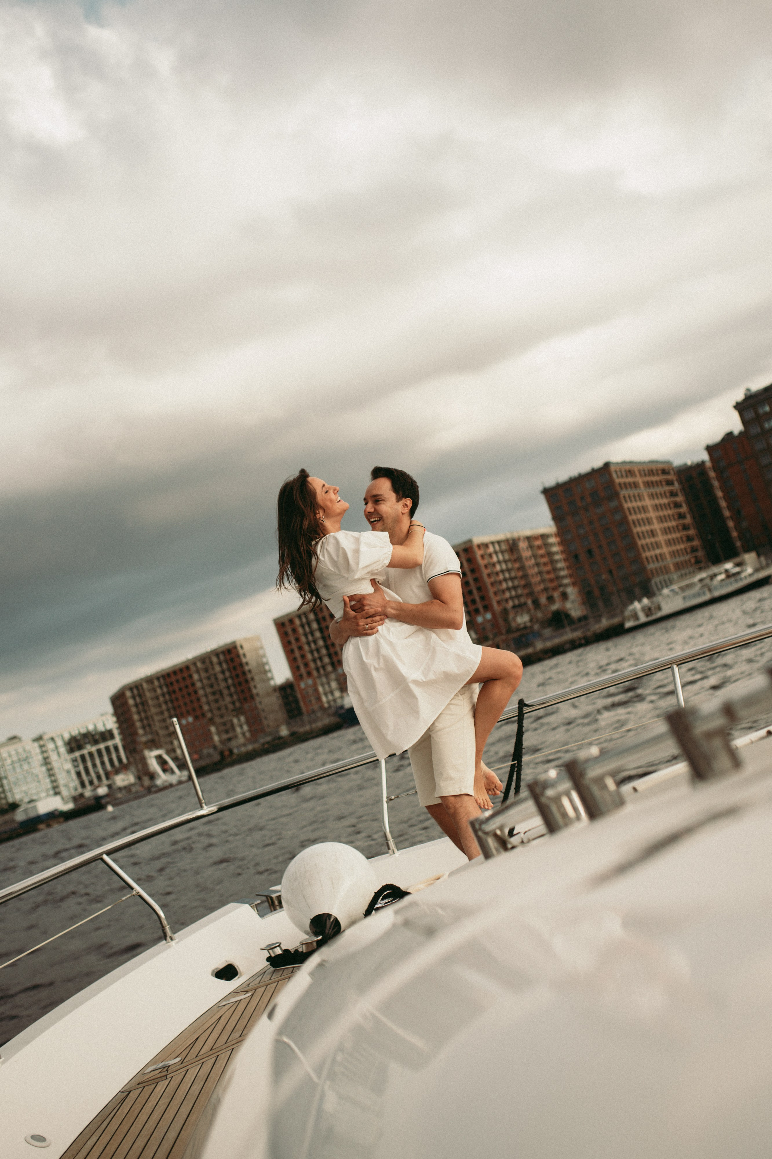 Прогулка на яхте. Семейный фотограф МОСКВА/Королёв