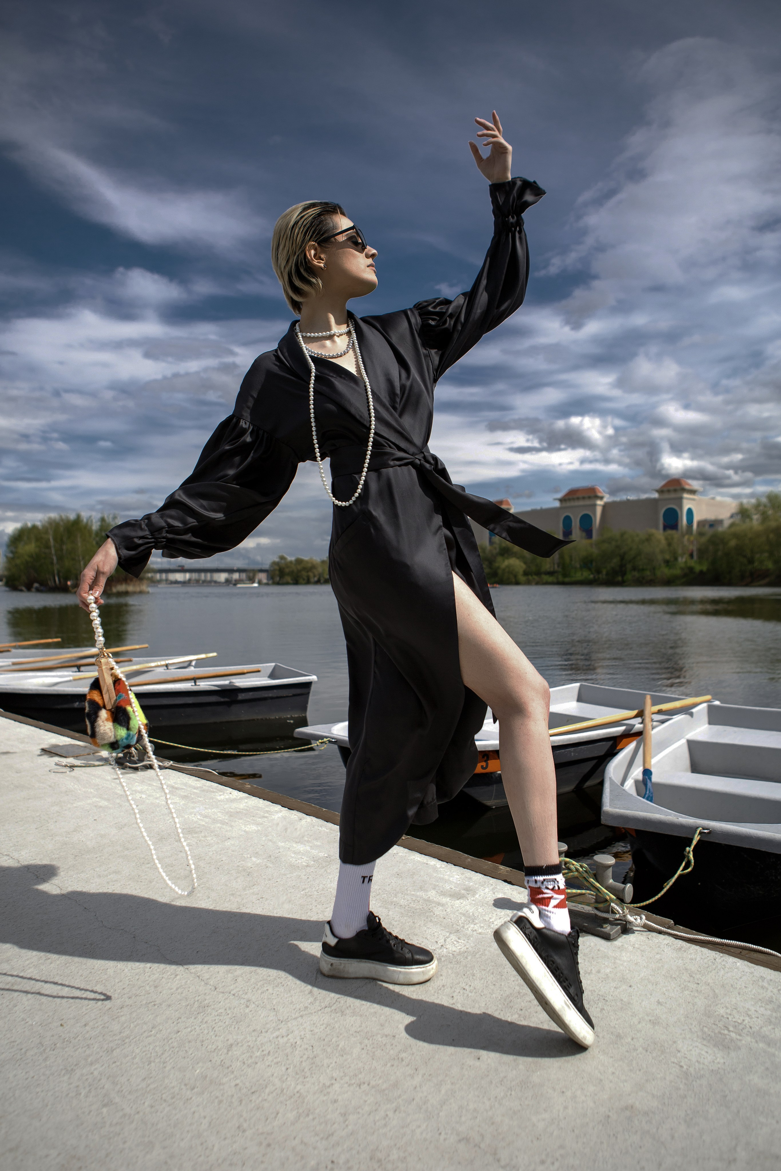 Показ на воде. Свадебный и портретный фотограф Москва