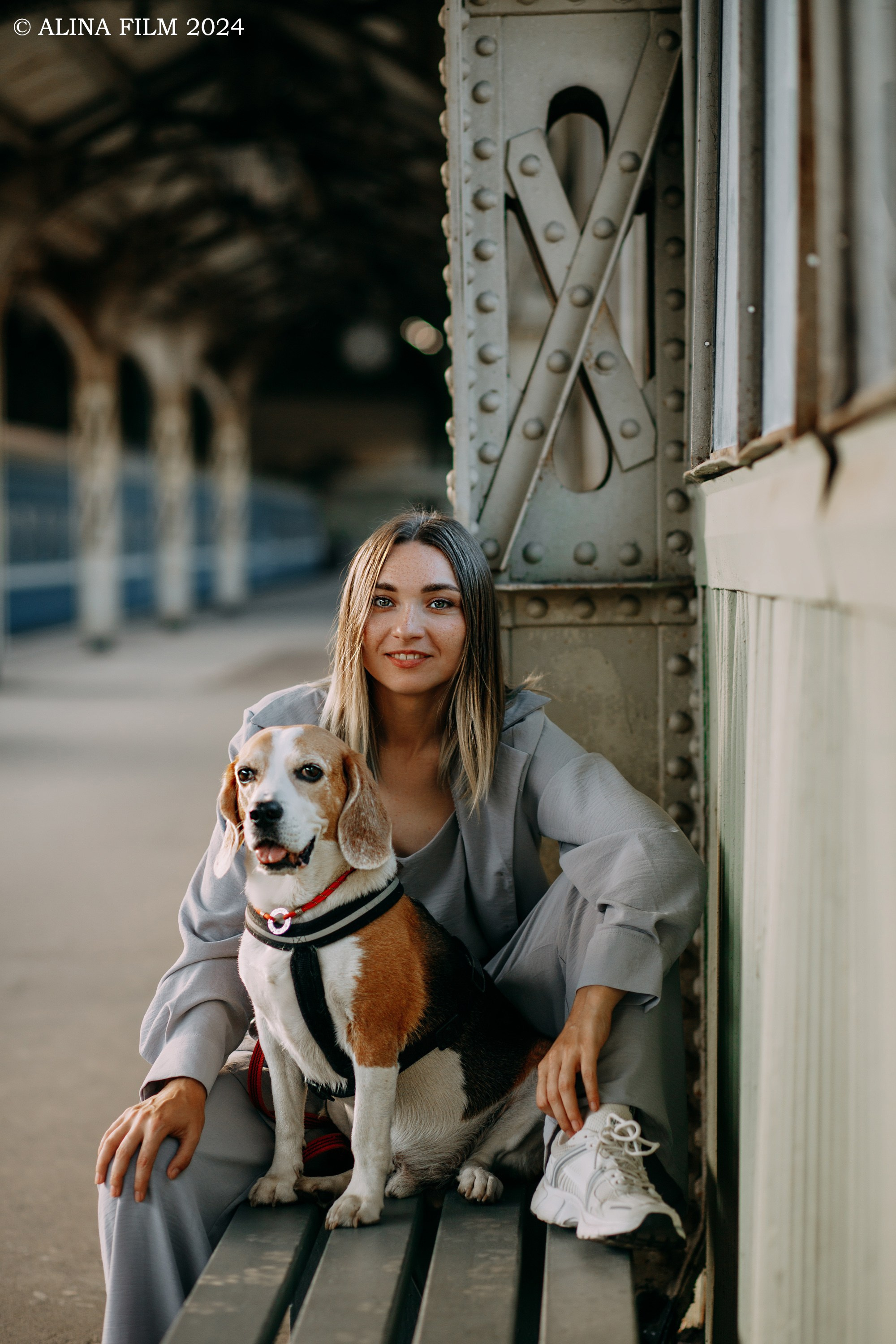 Фотосессия на Витебском вокзале. Фотограф в Санкт-Петербурге Alina Film