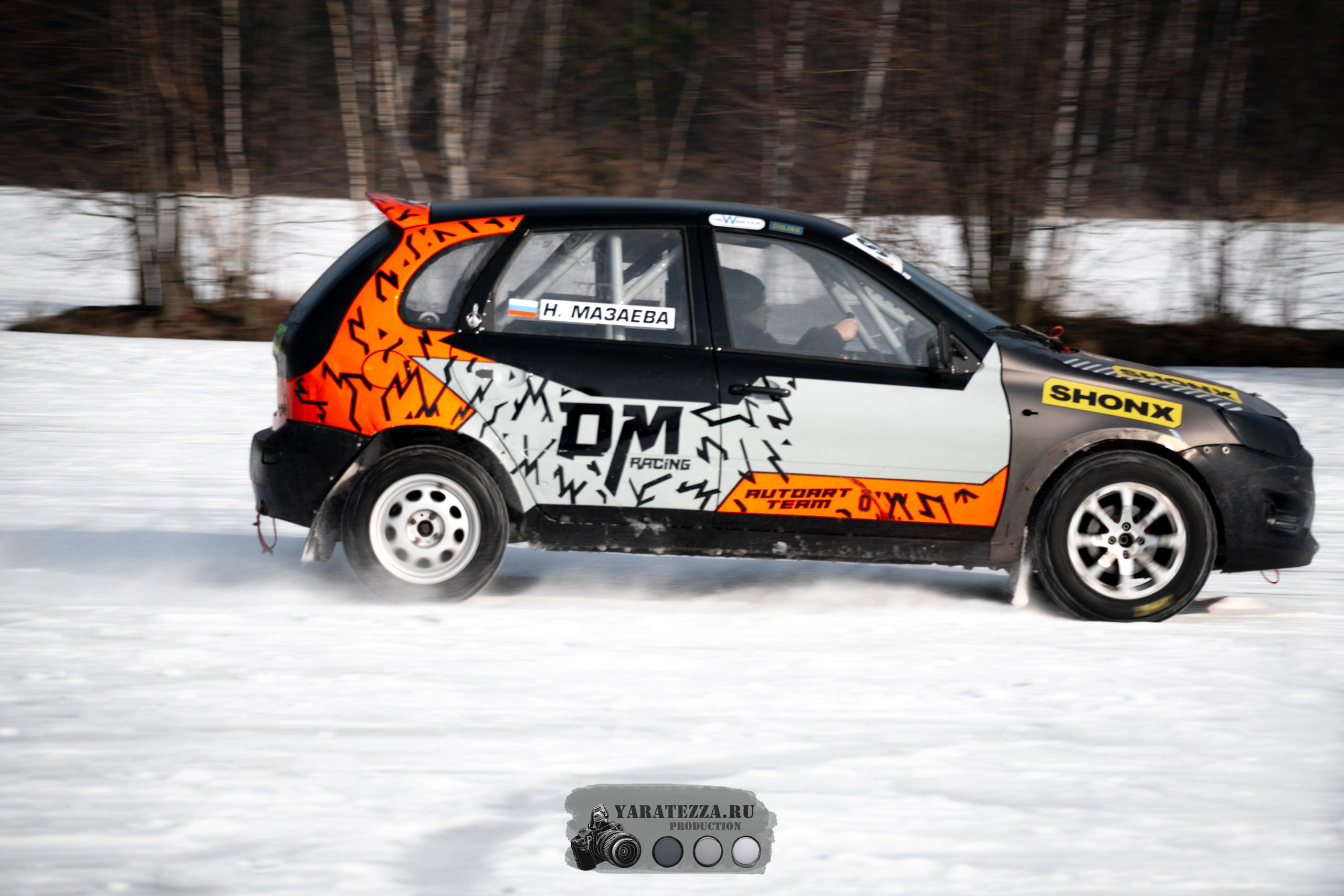 Тренировочный день на ледовой трассе. Yaratezza production