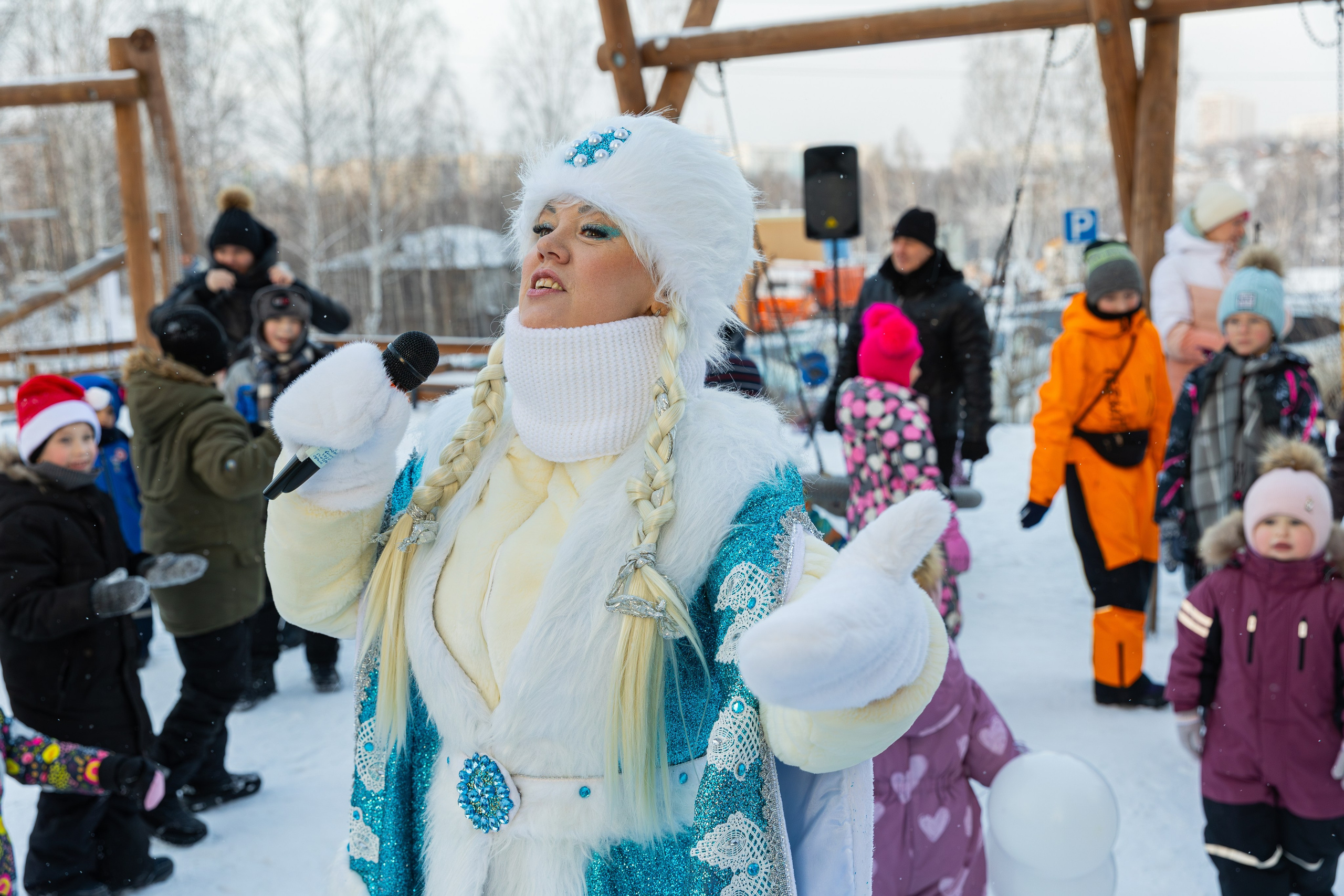 Уличный праздник ЖК «Геометрия». Фотограф Александр Поздняков  Новосибирск