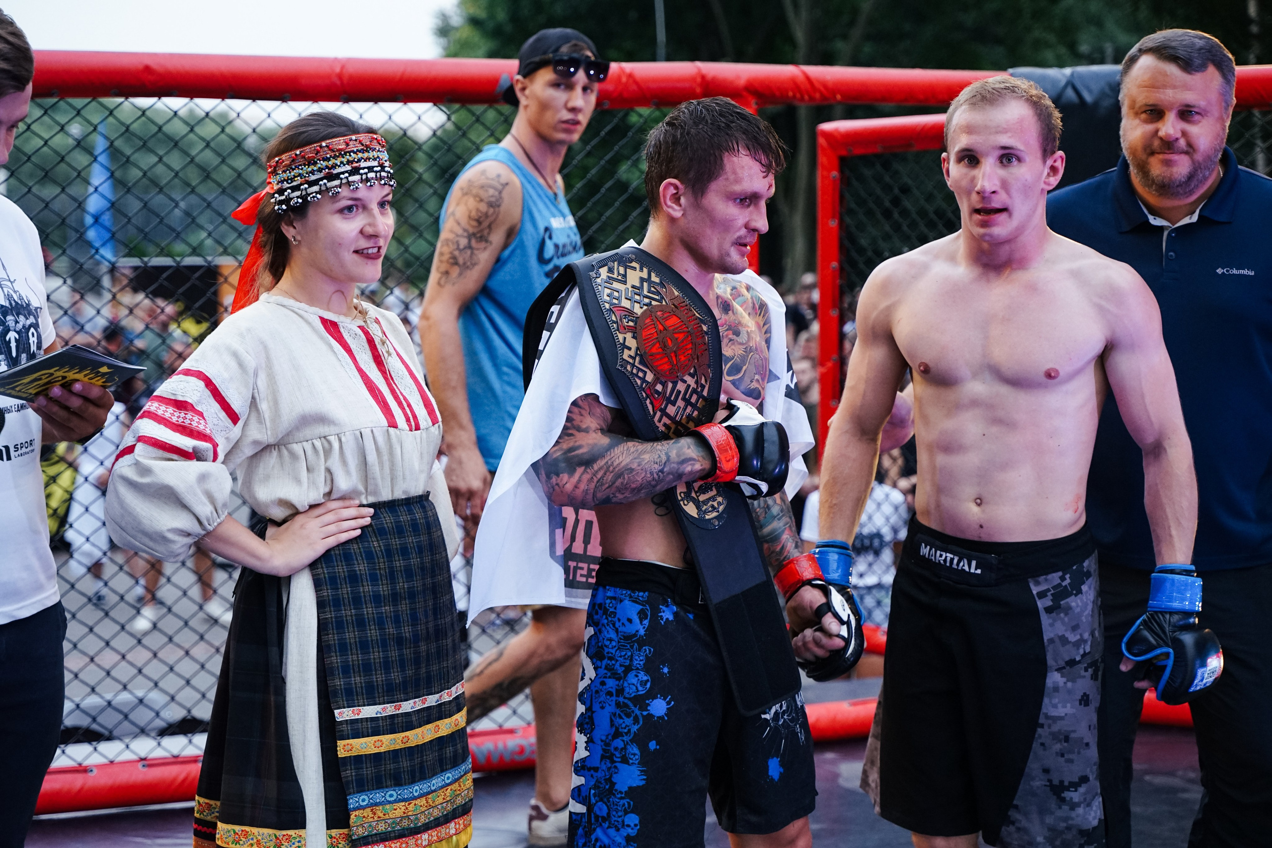 Вечер боев в ЦПКиО. Фотограф Надежда Погребняк | Рязань | Москва