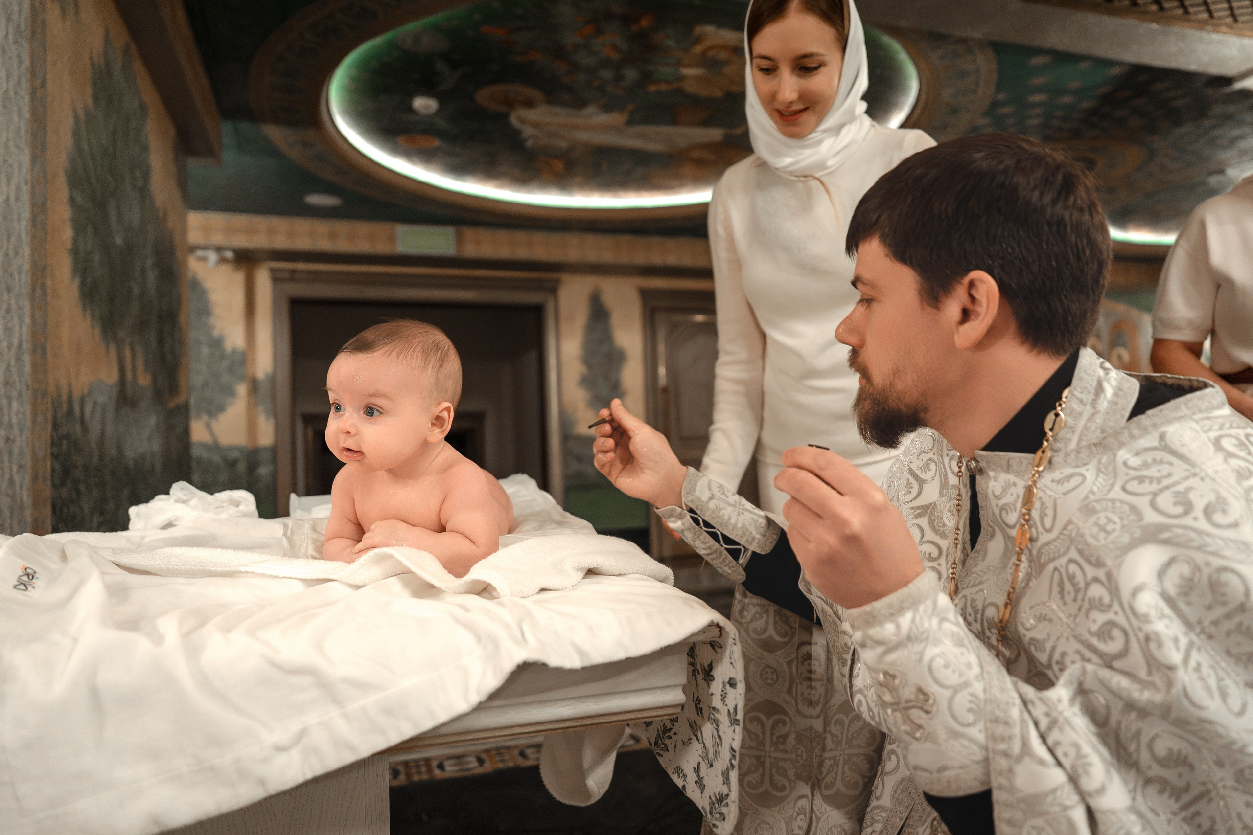 Фотограф на крещение в Сретенском монастыре 