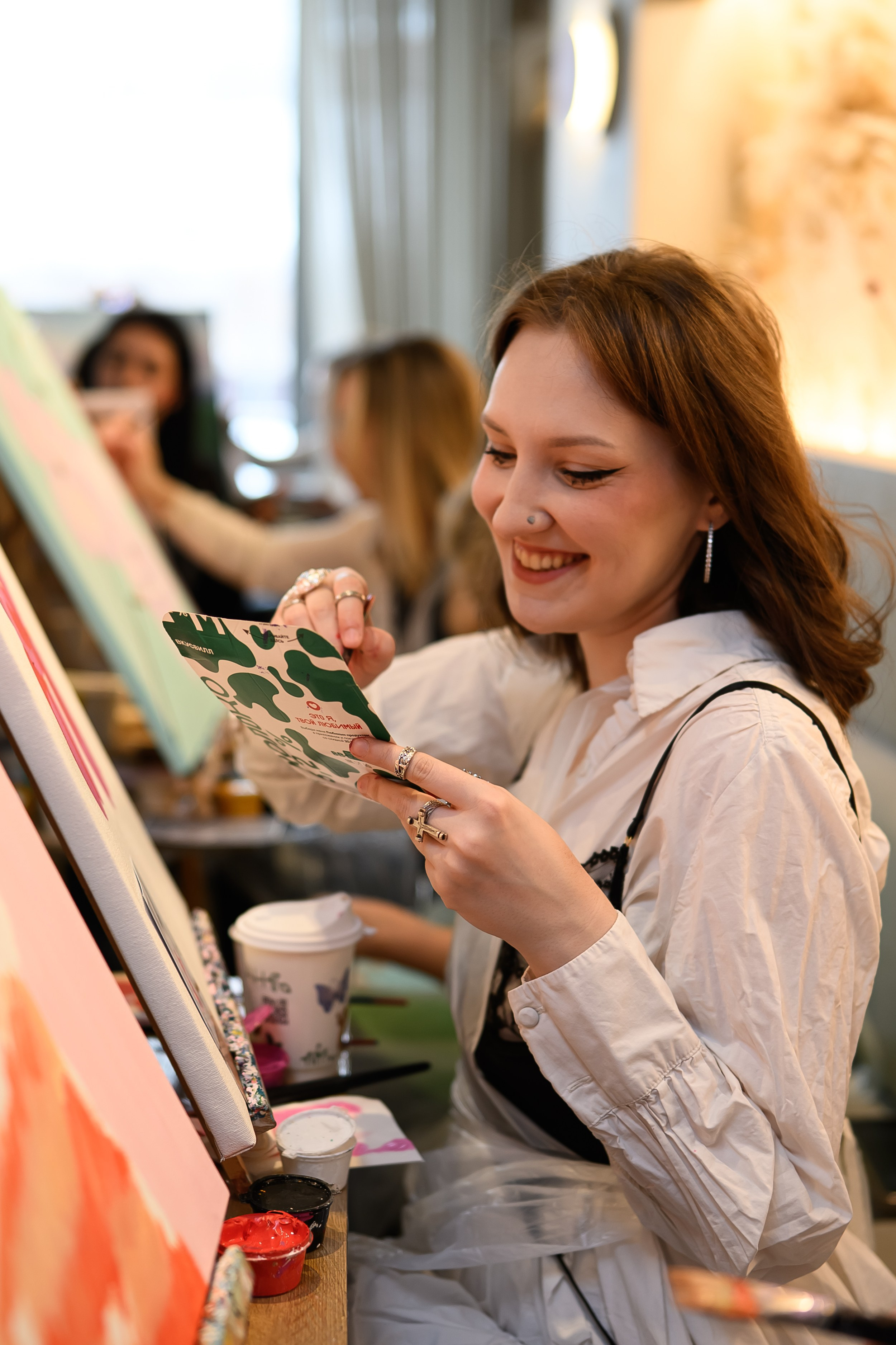 Мастер-класс по рисованию в ресторане Урман