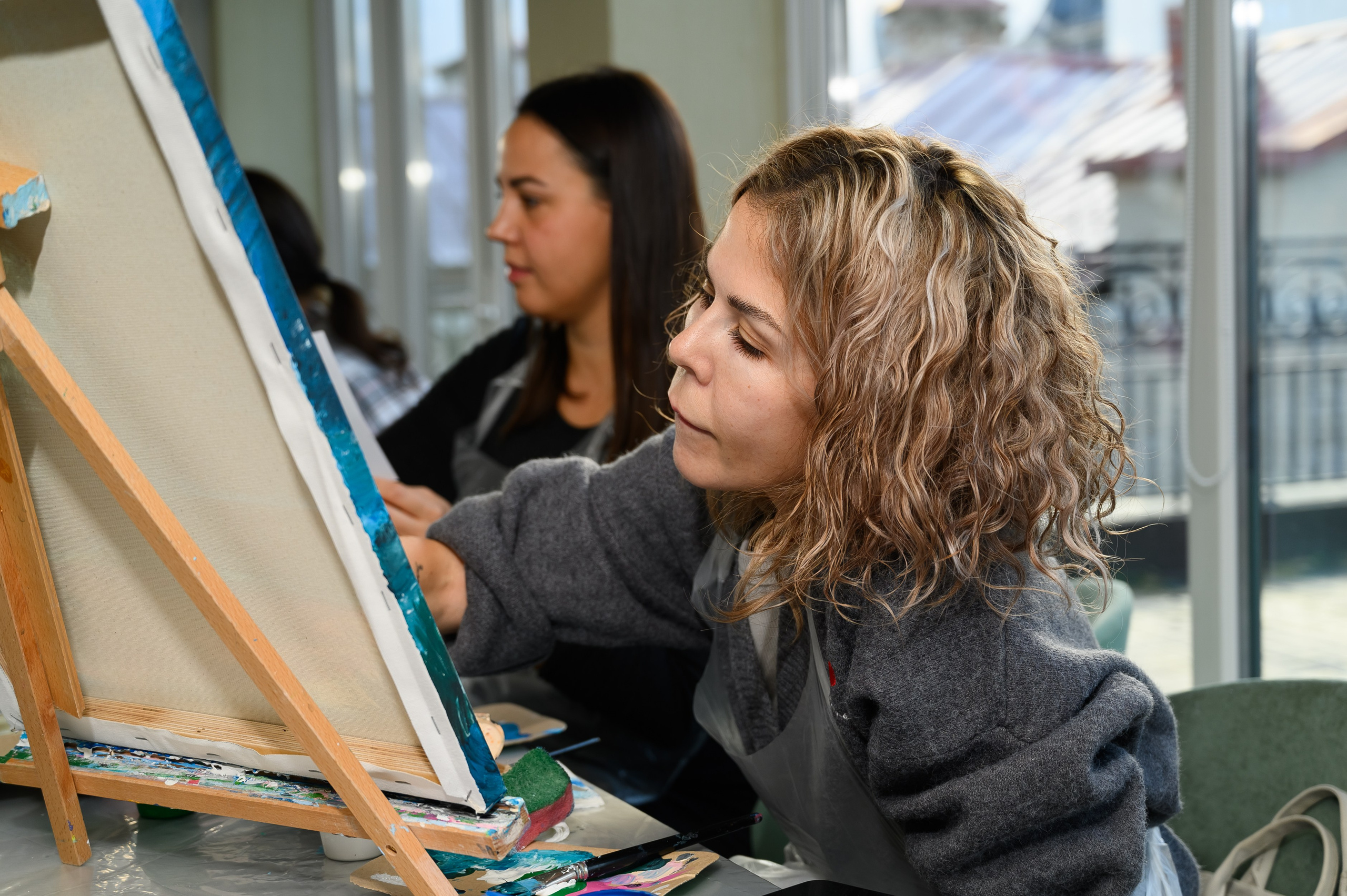 Репортажная съемка для творческой студии «Art_WOW»