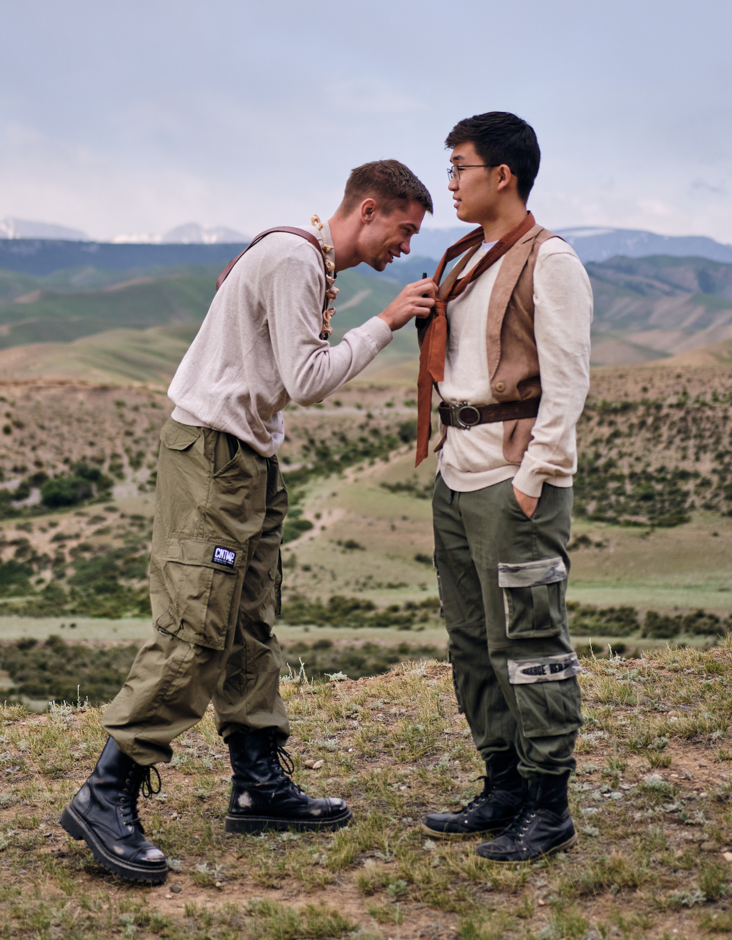 Оркестр в горах Кыргызстана. Коммерческий, репортажный фотограф в Москве Лейла Мару