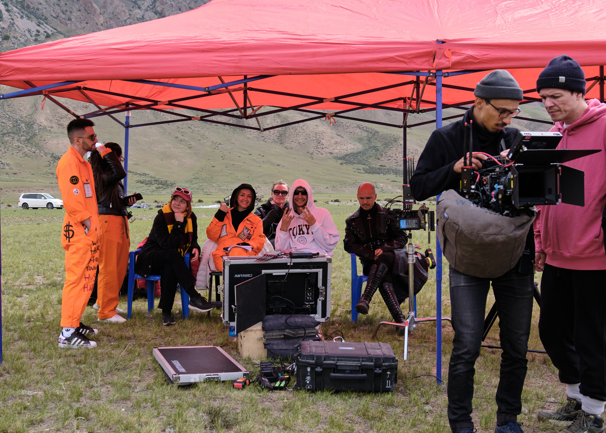 Оркестр в горах Кыргызстана. Коммерческий, репортажный фотограф в Москве Лейла Мару