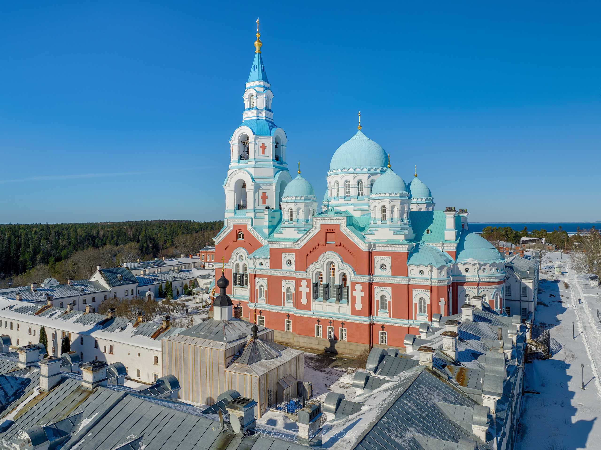 Валаам. Аэросъемка. Фото и Видео в Карелии. Алексей Фрилунд