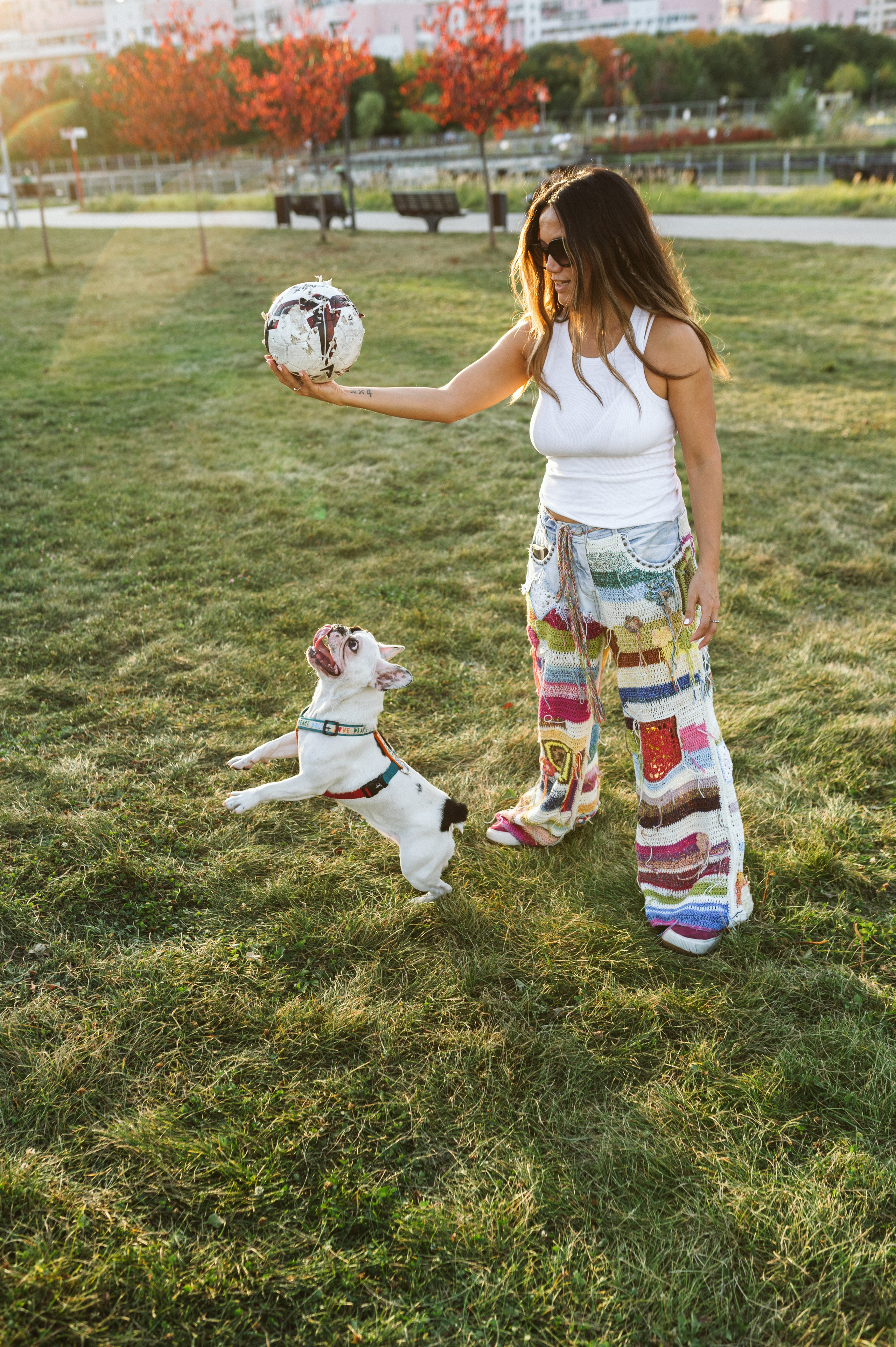 Инна и Белль. Фотограф анималист в Москве Ольга Агушева