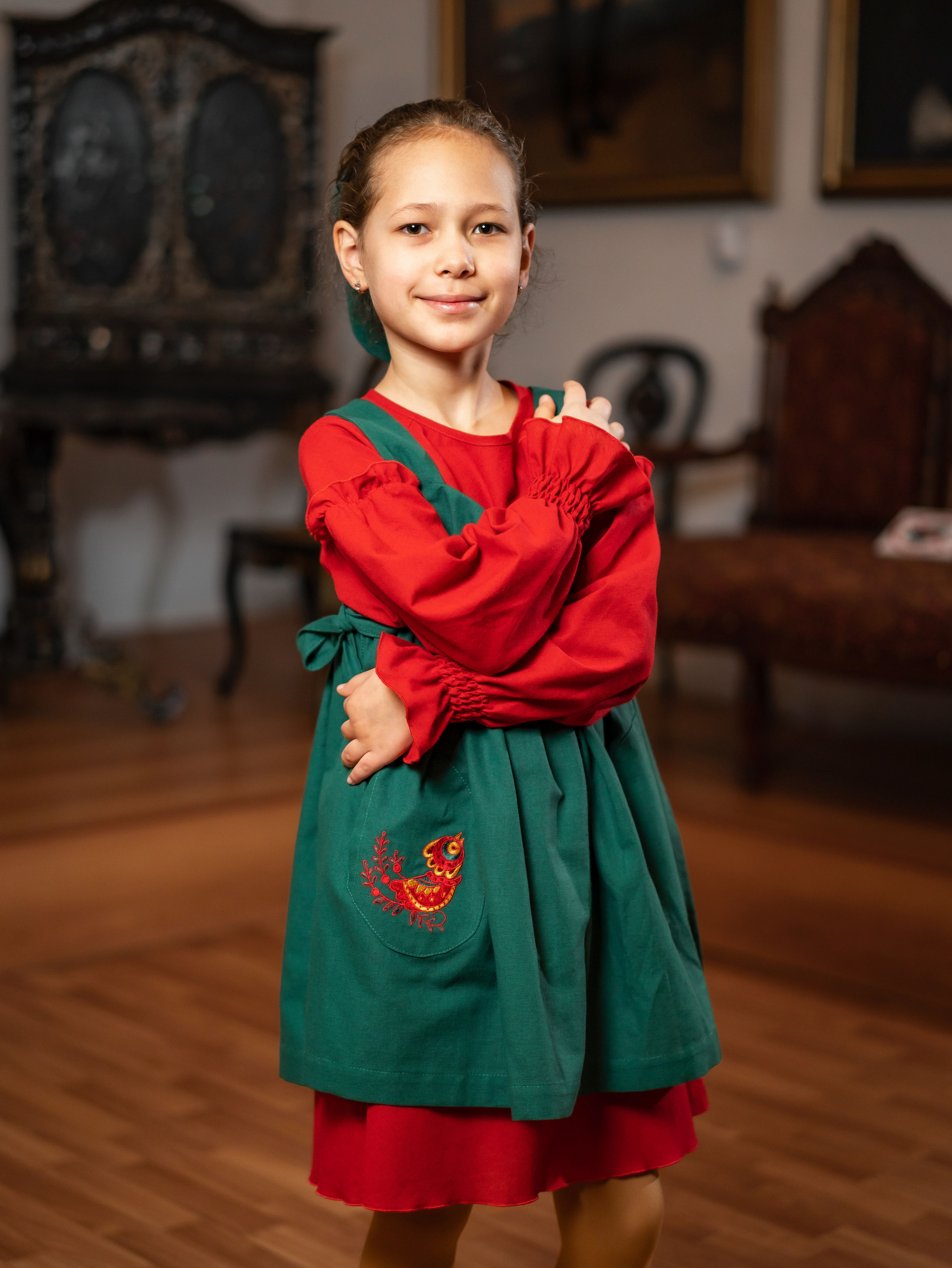 Показ одежды в рамках выставки «105. Лучшее». Фотограф Москва